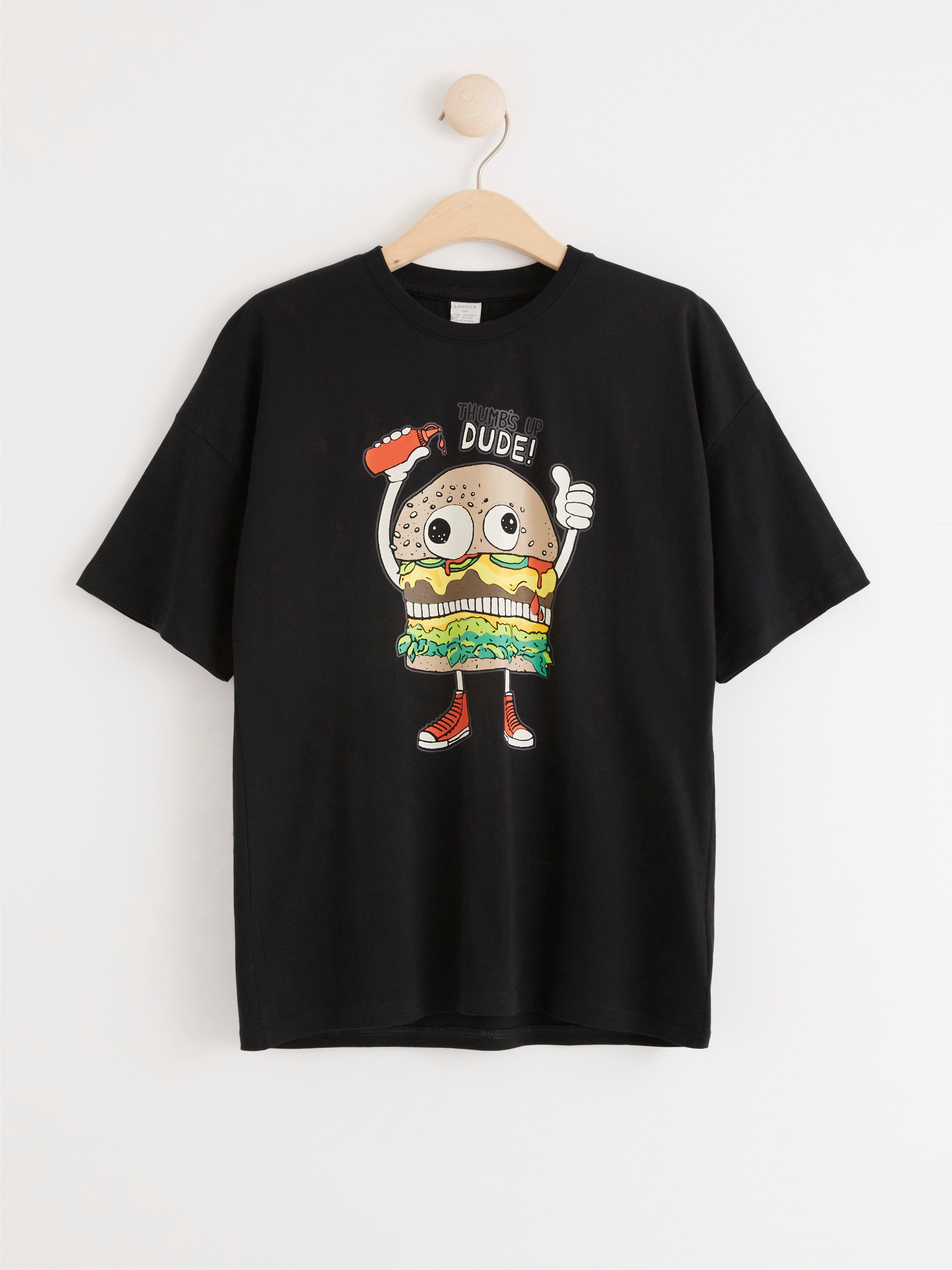 T-shirt - Barn - Svart