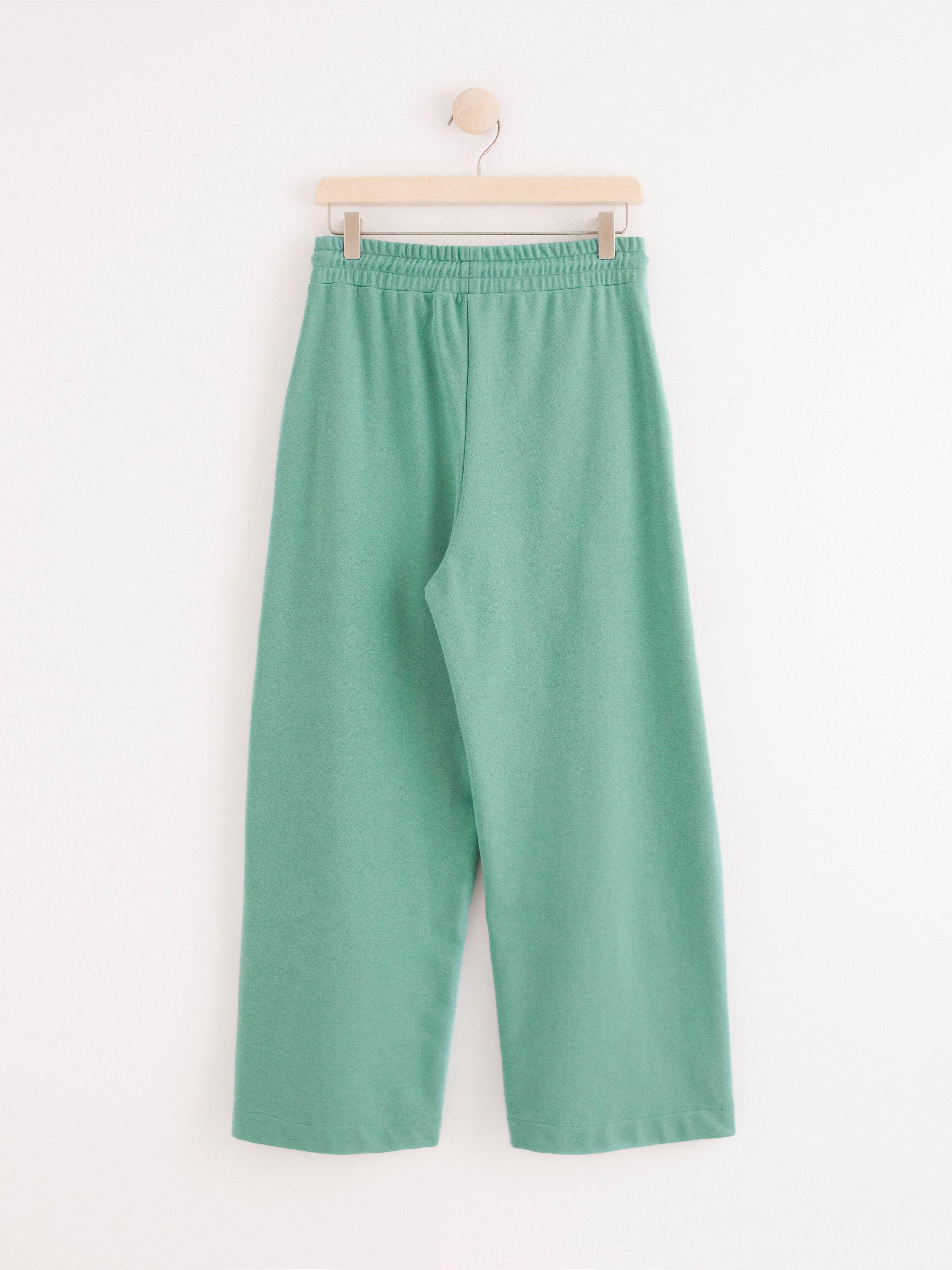 Sweat Pants - Womens Wear - Turquoise