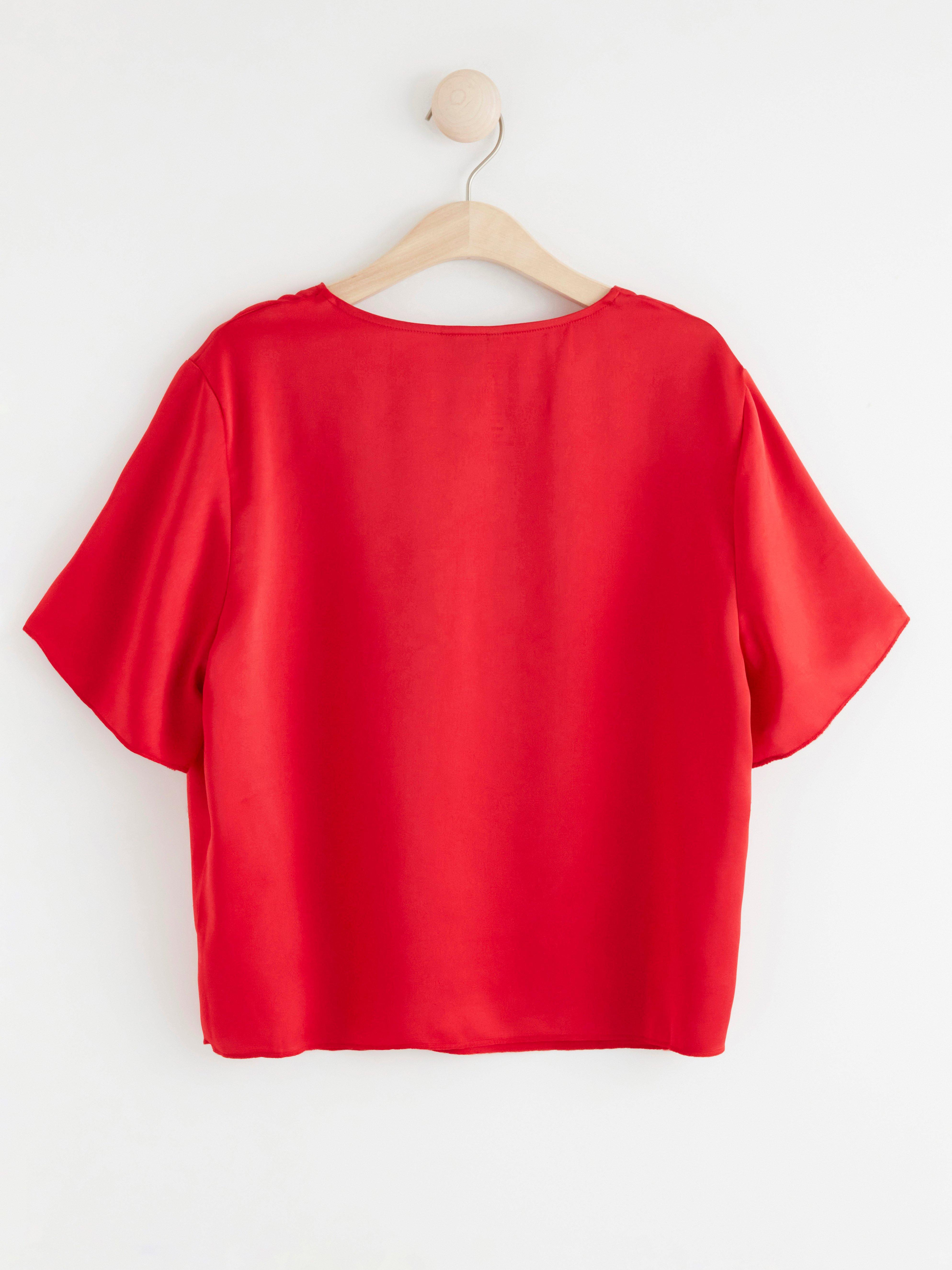 Blouse - Womens Wear - Red