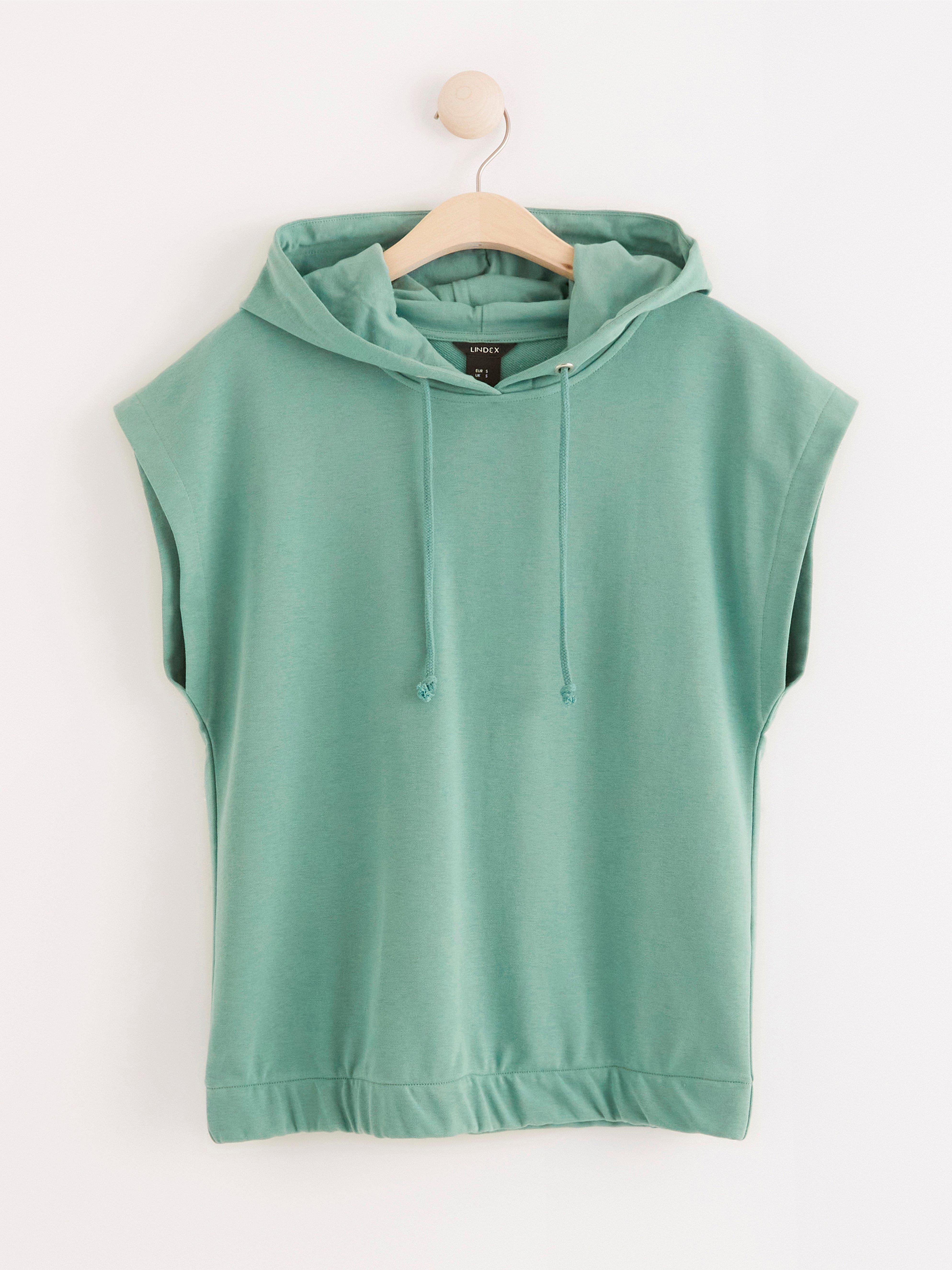 Huvtröja - Dam - Turkos