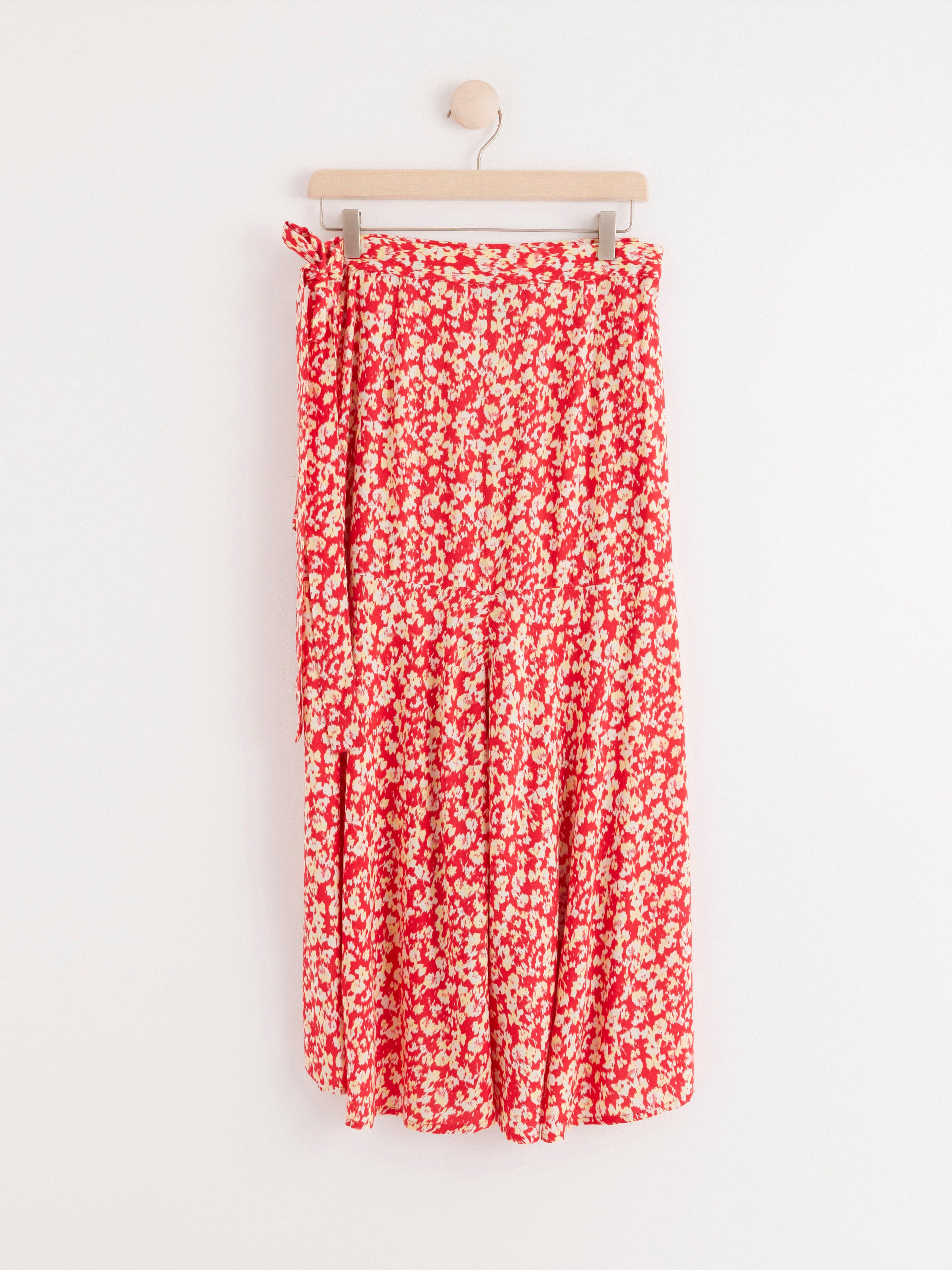Wrap Skirt - Womens Wear - Red