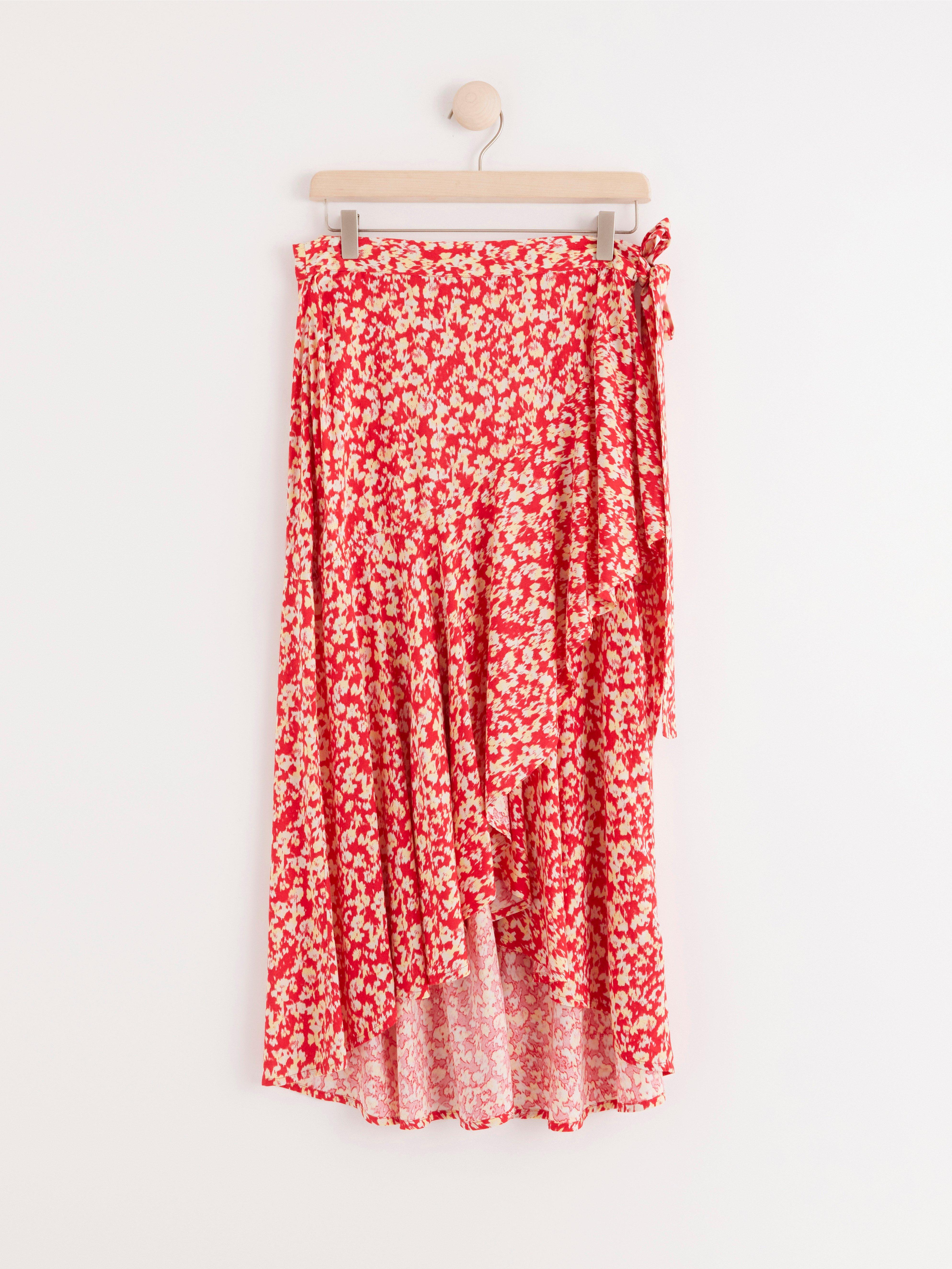 Wrap Skirt - Womens Wear - Red