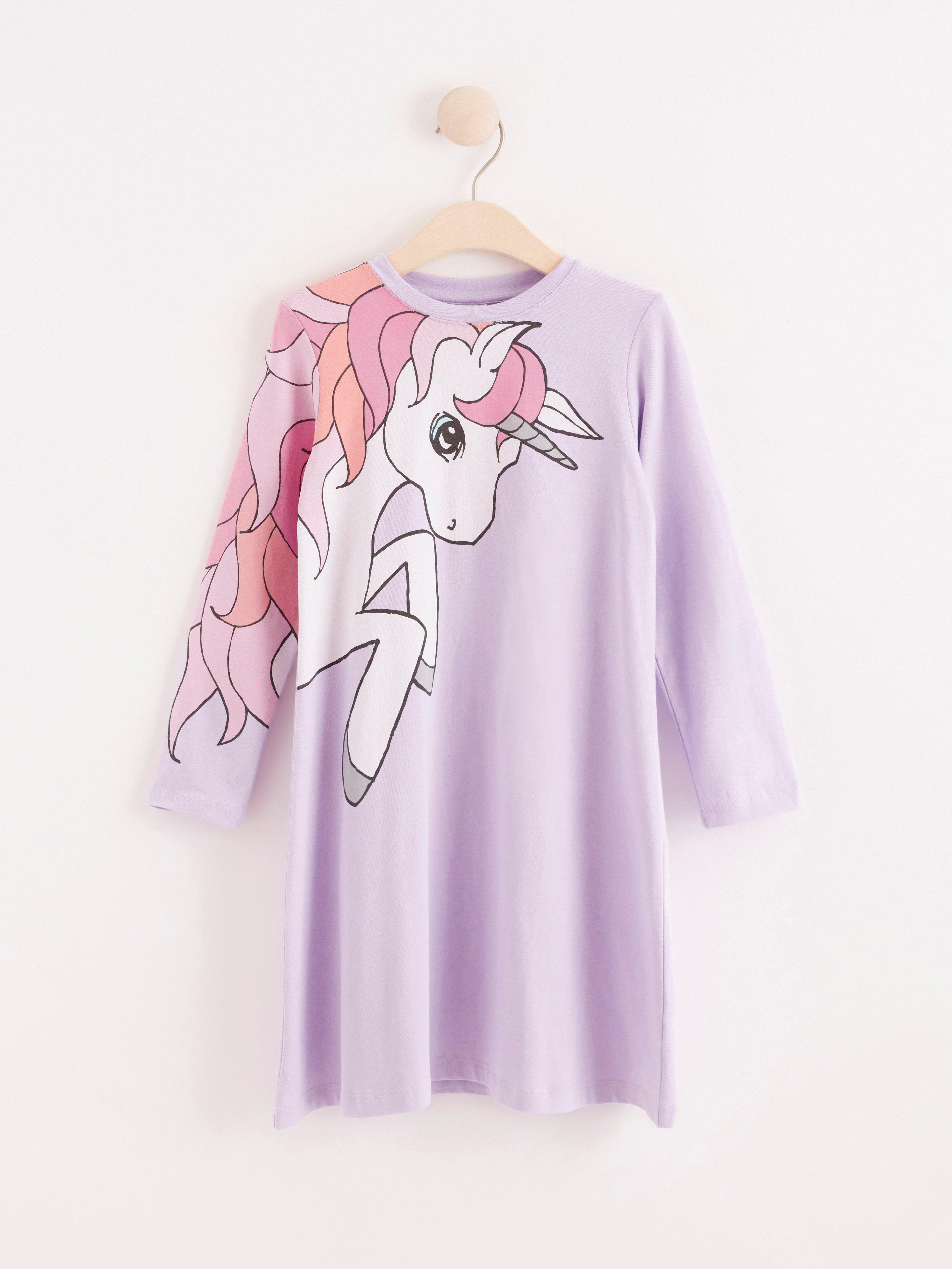 Night Dress - Kids Wear - Lilac