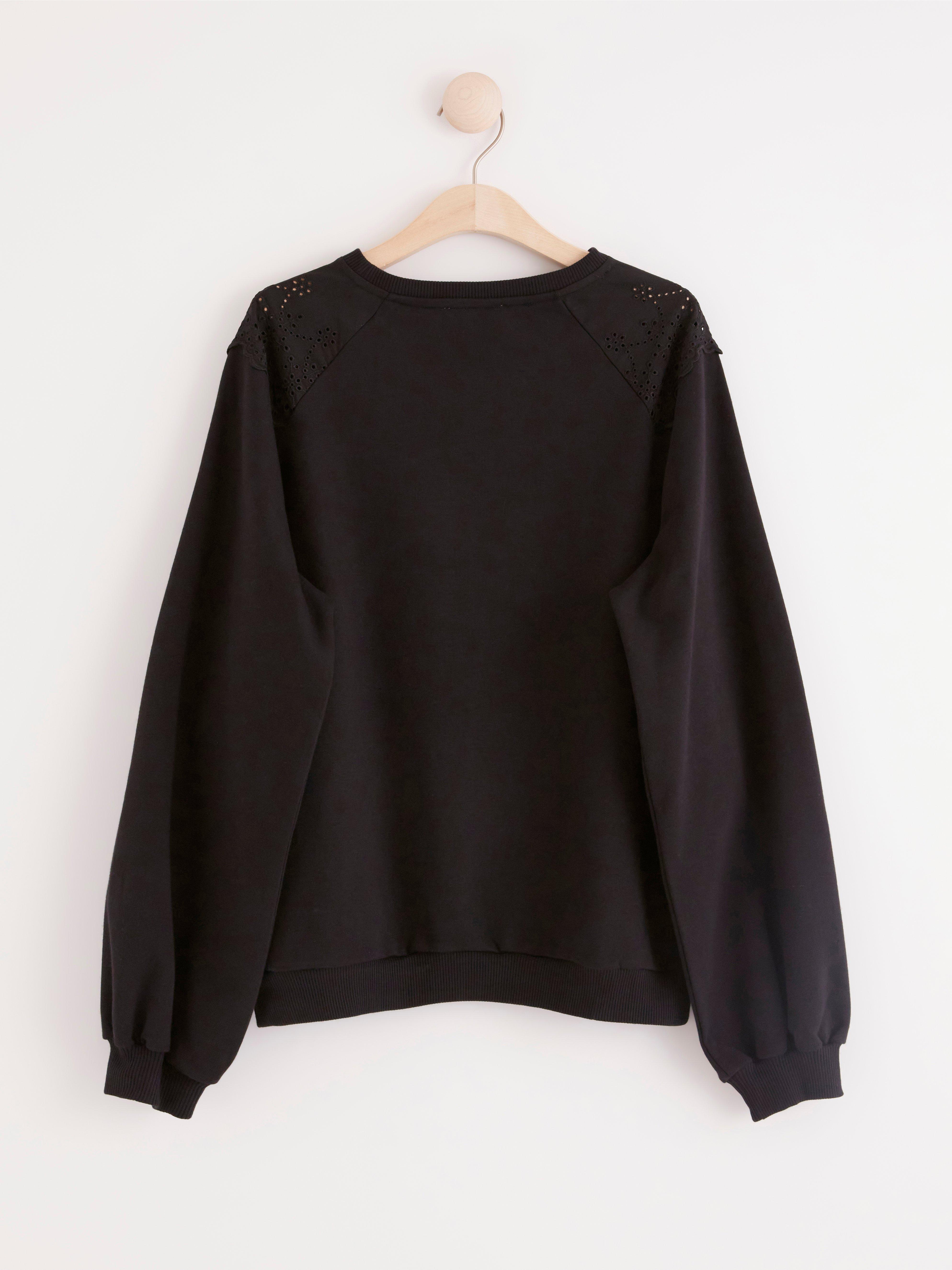 Sweatshirt - Womens Wear - Black
