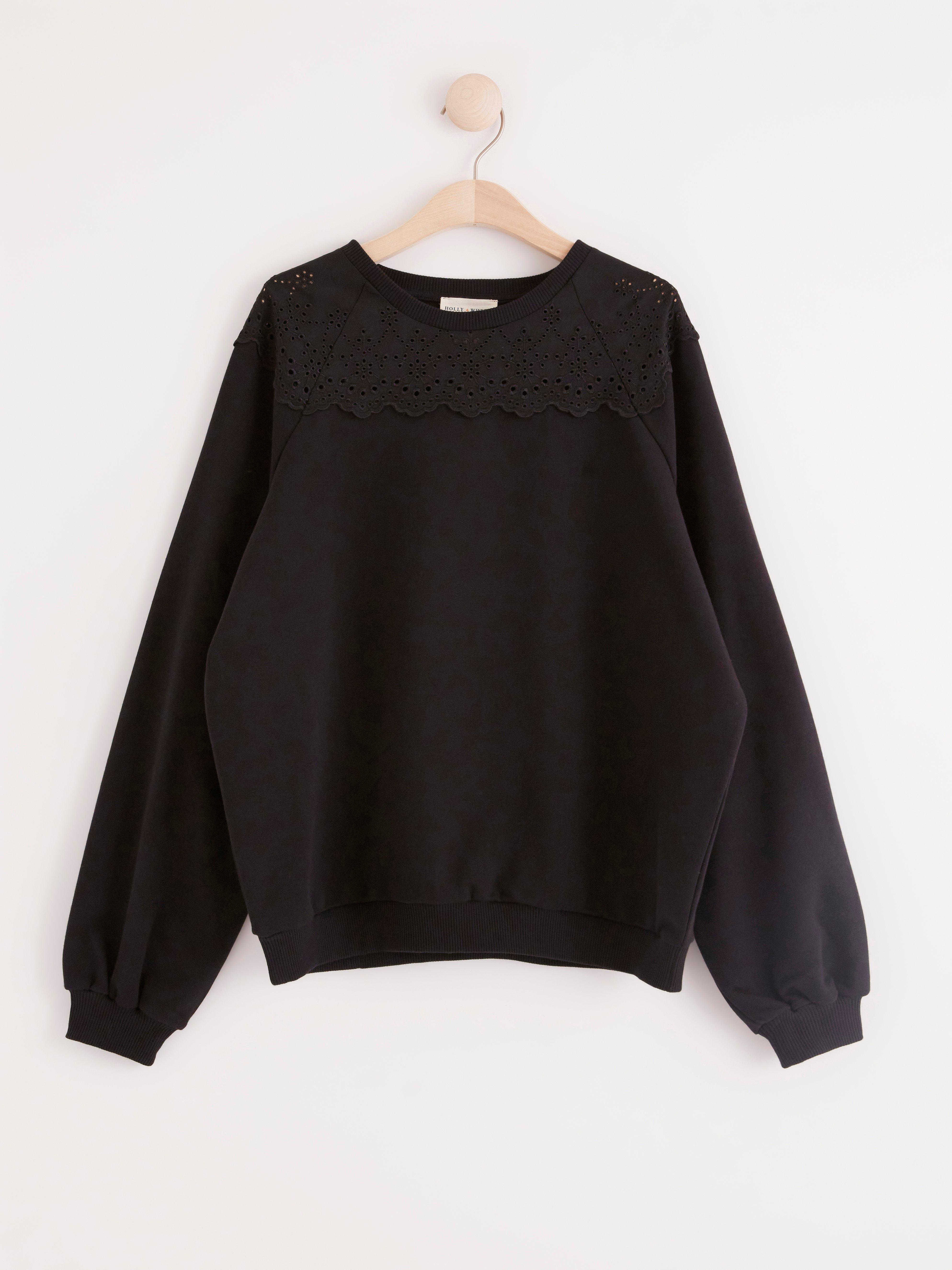 Sweatshirt - Womens Wear - Black