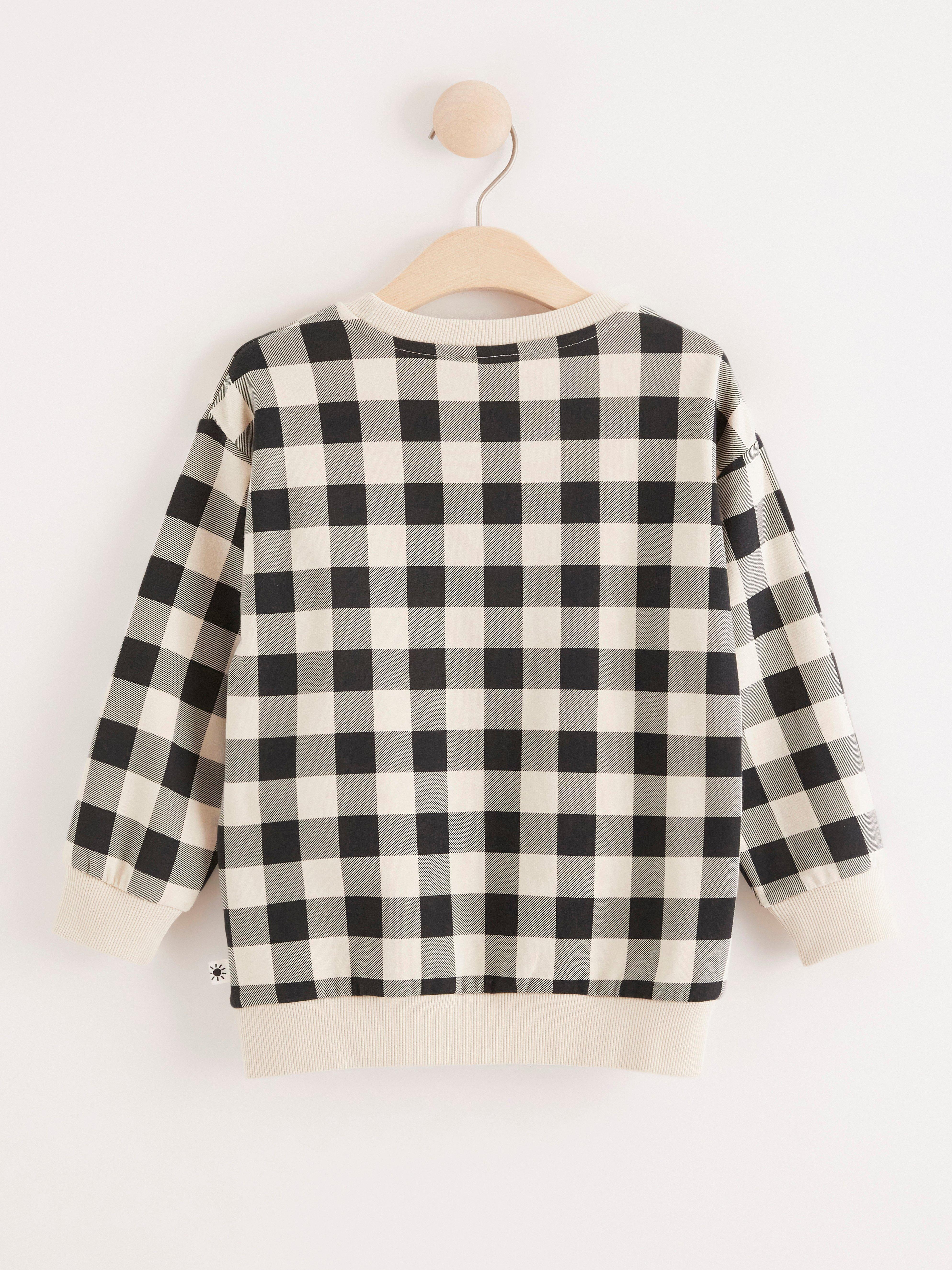 Sweatshirt - Barn - Svart