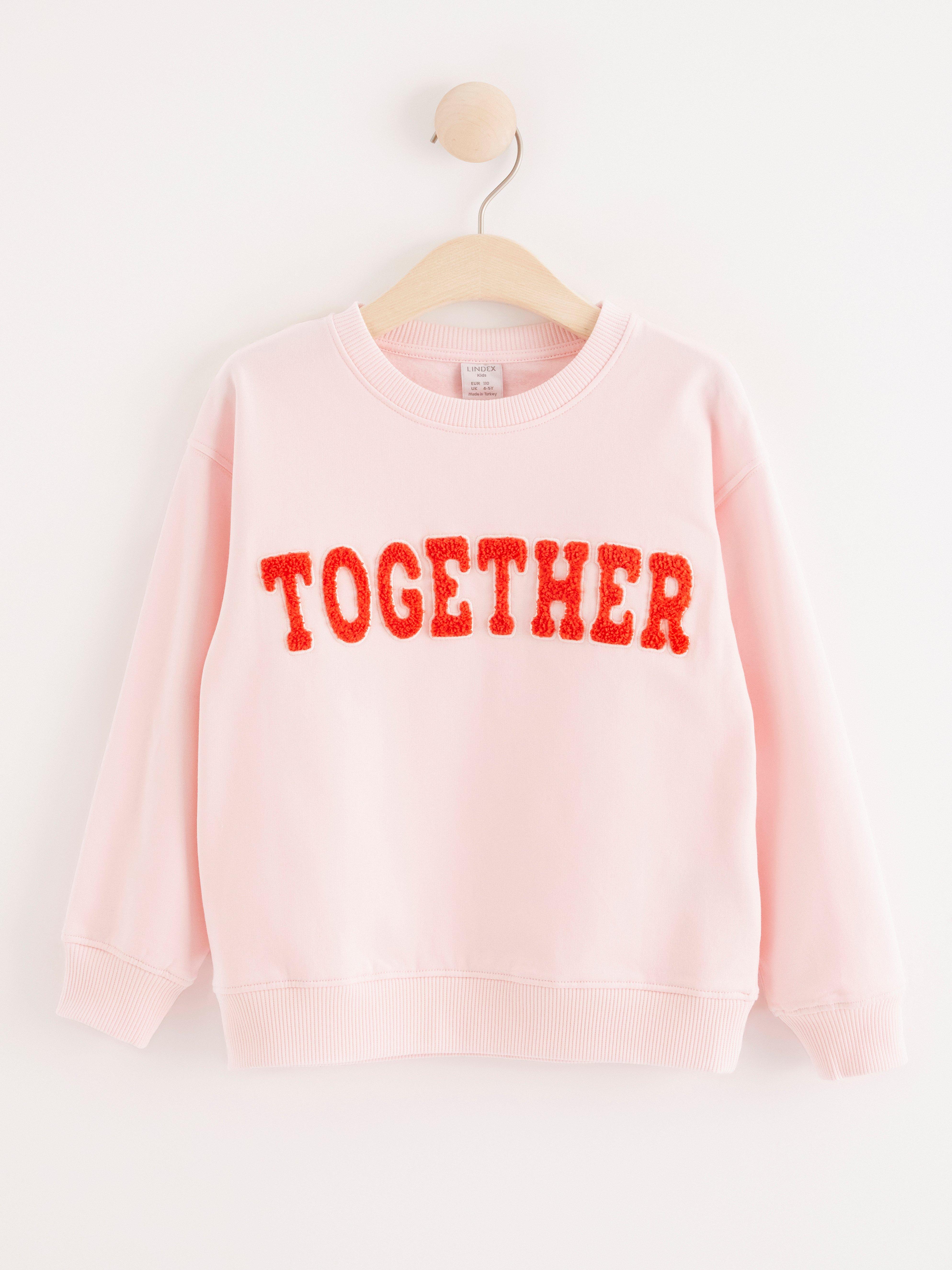 Sweatshirt - Barn - Rosa