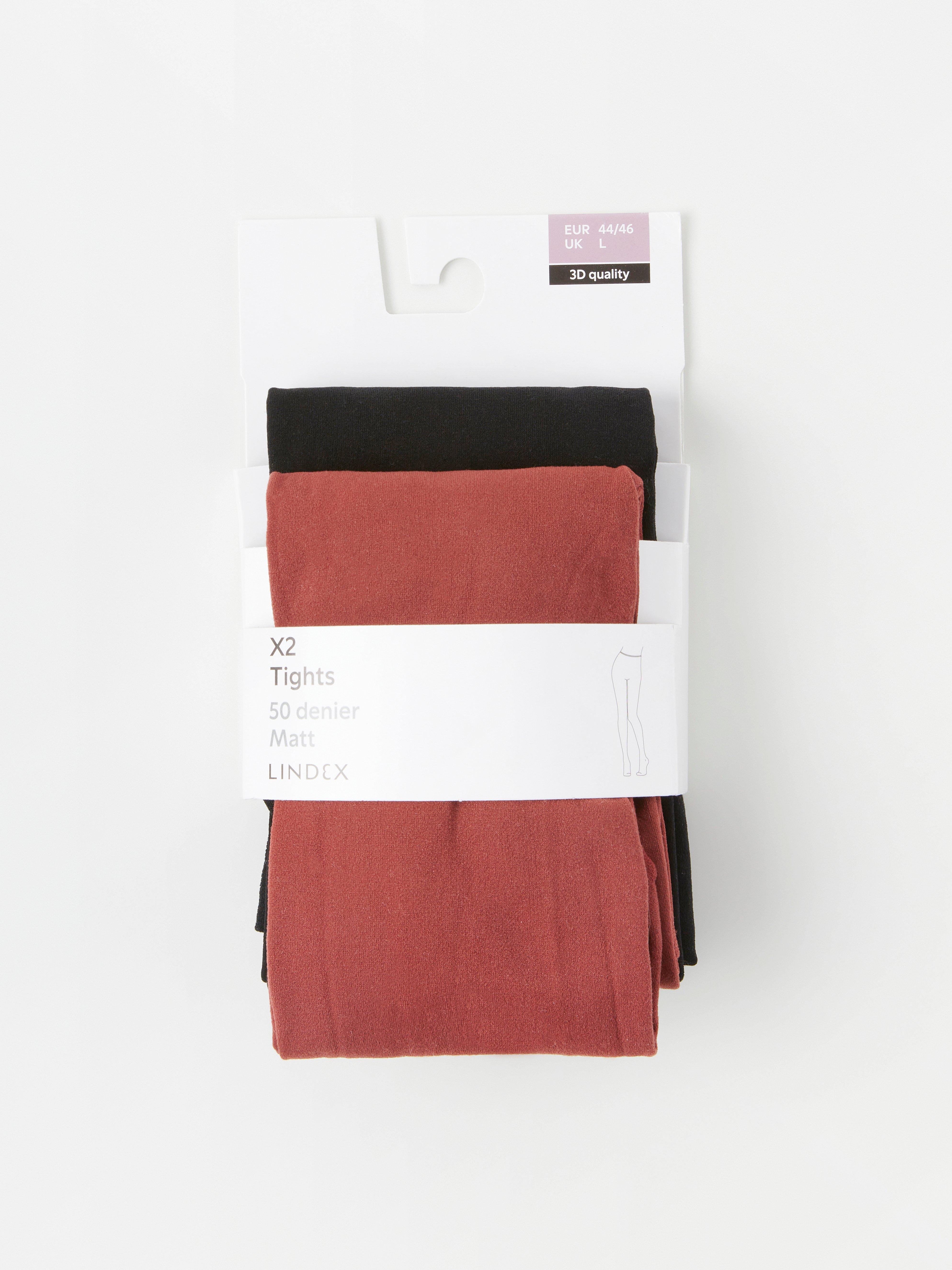 Tights - Lingerie - Red