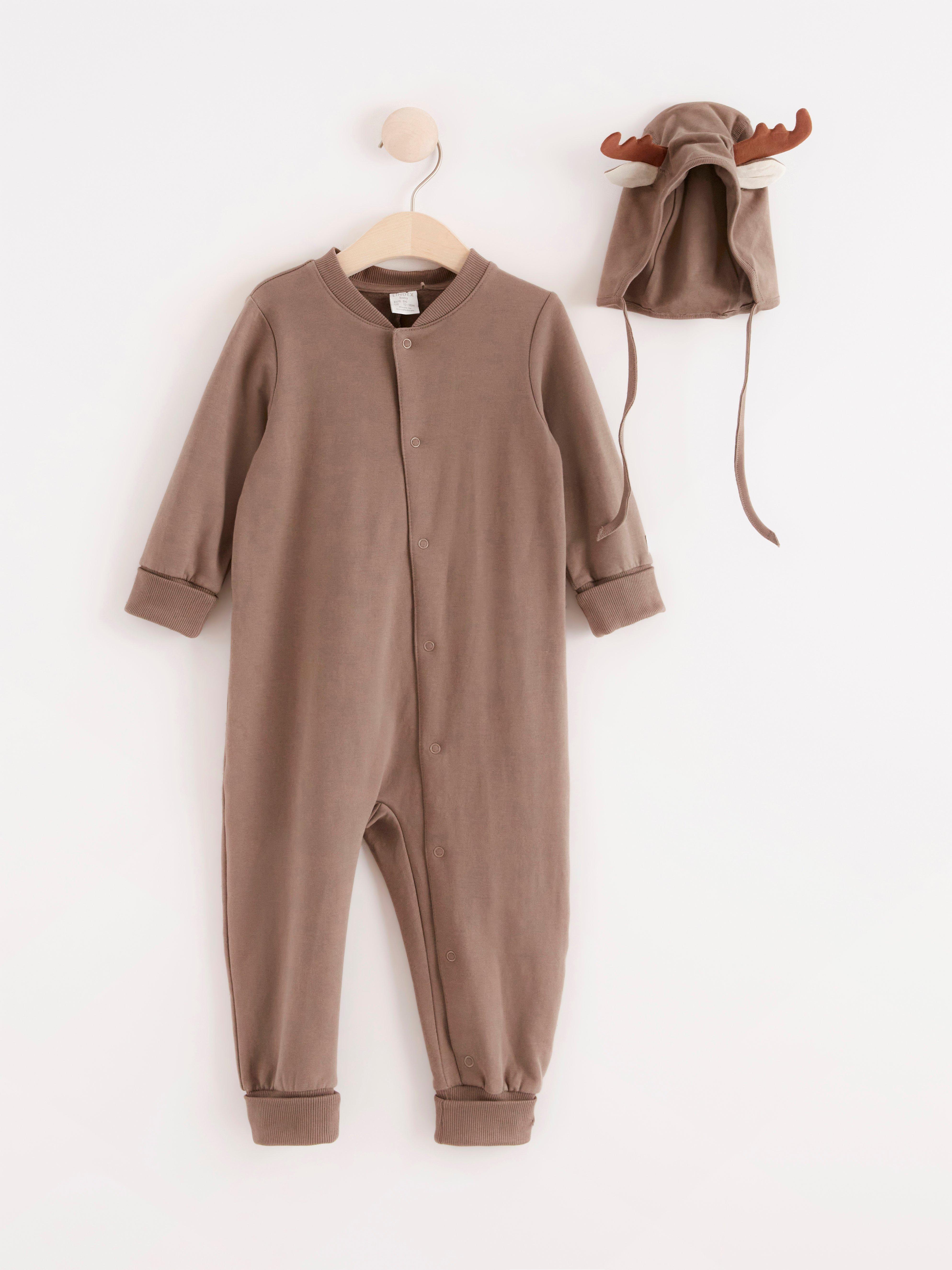 Onesie - Barn - Khaki