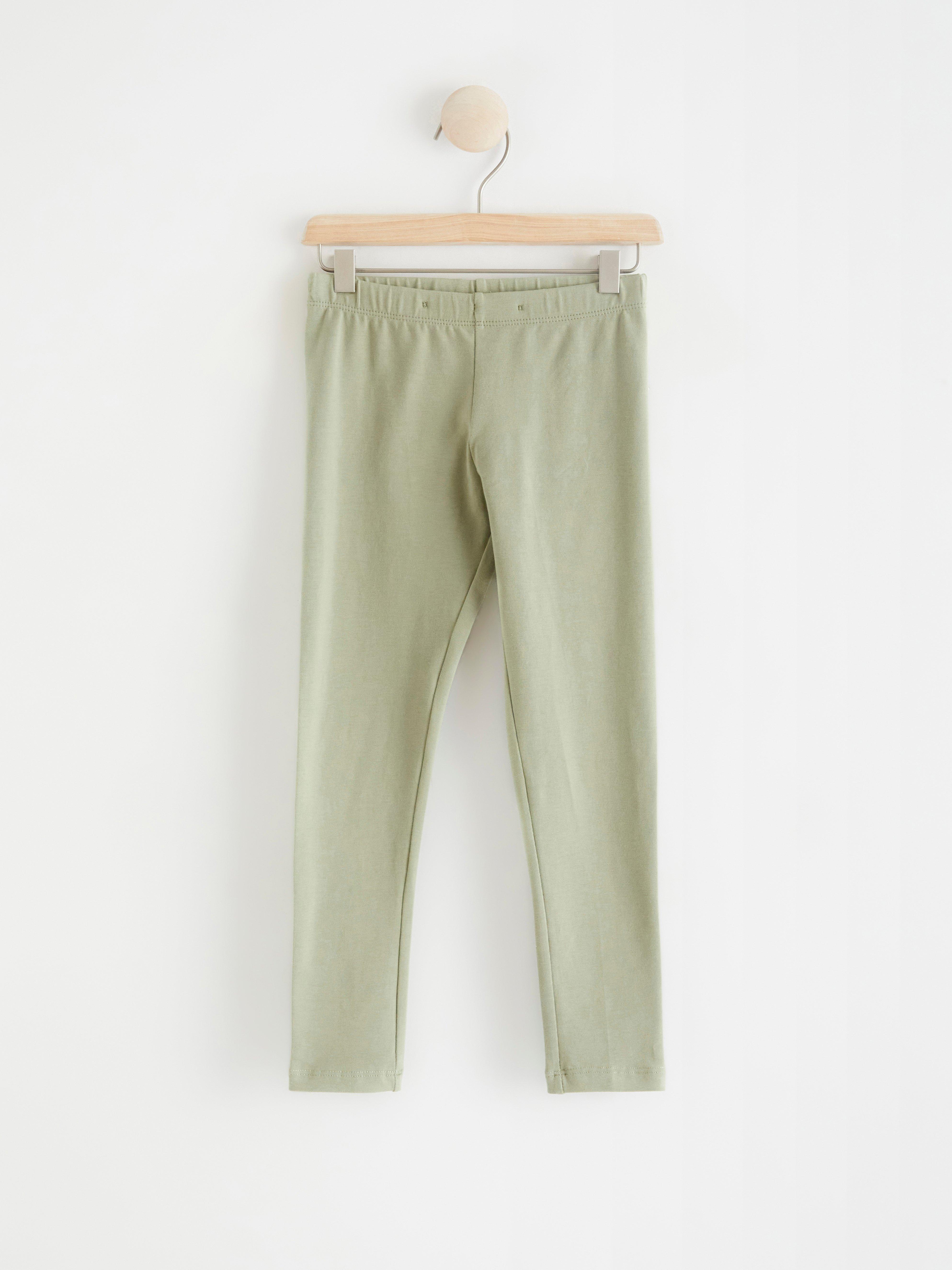 Leggings - Barn - Grønn