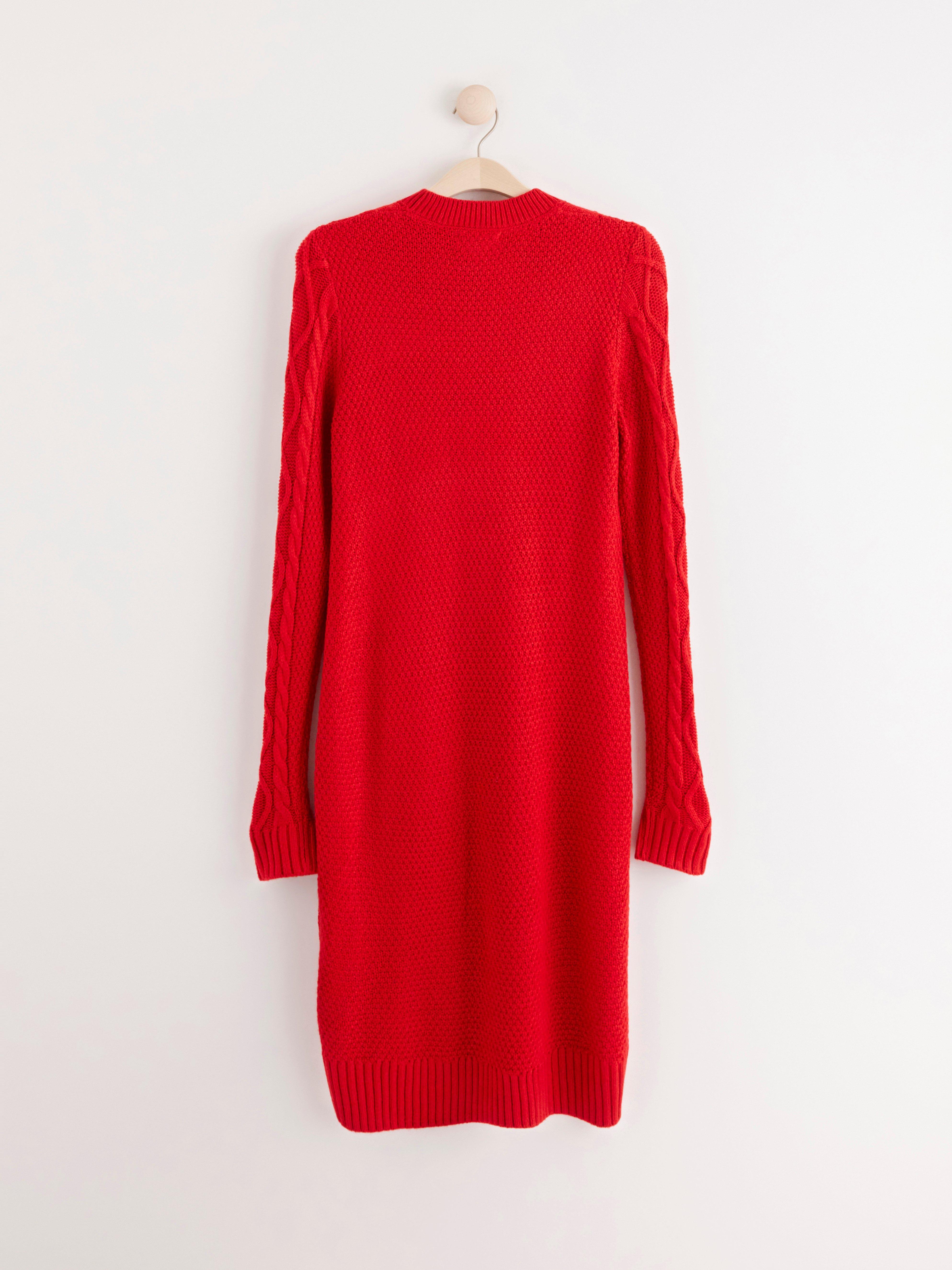 Cable-knit dress | Lindex
