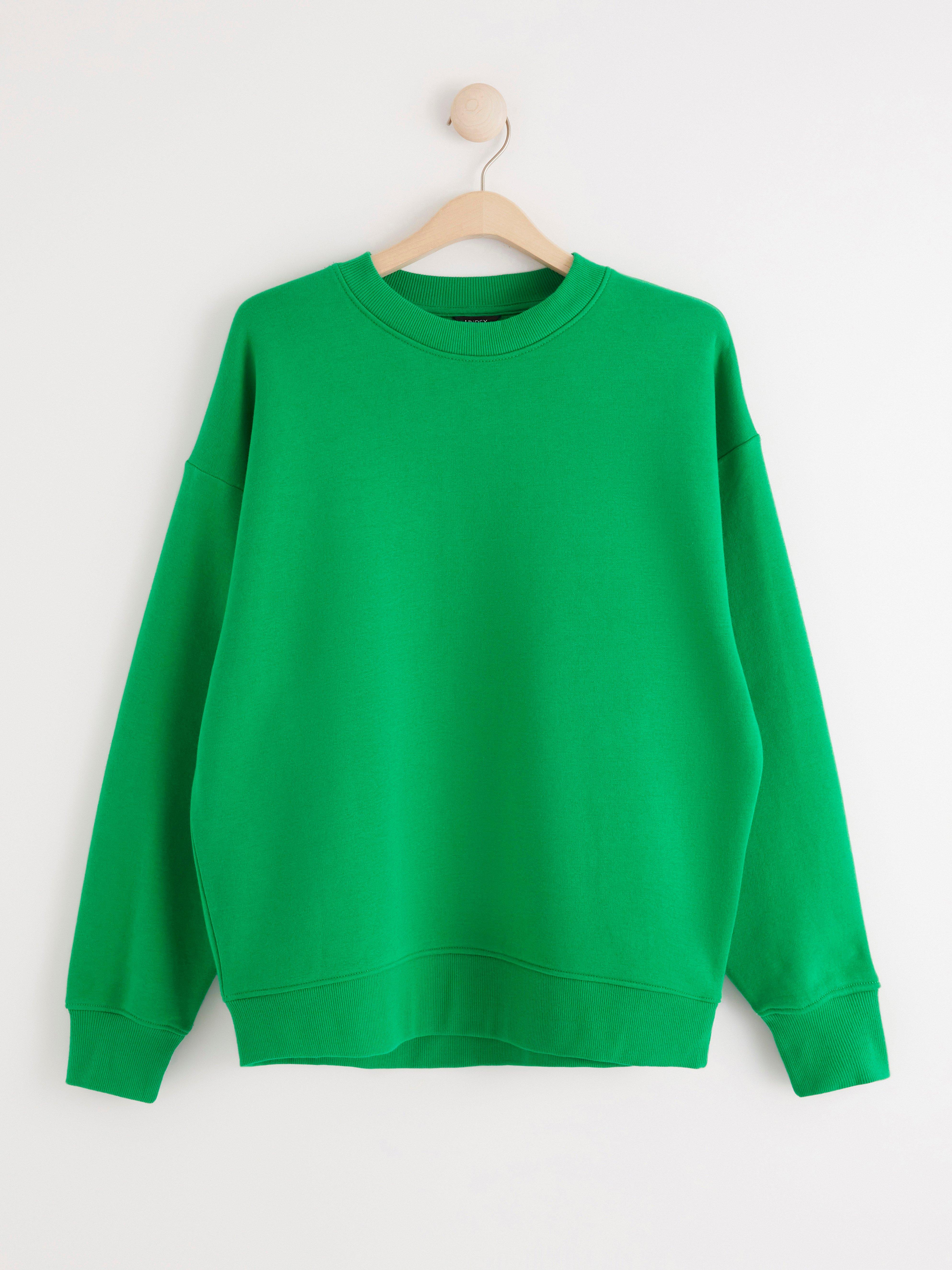 Sweatshirt - Dam - Grön