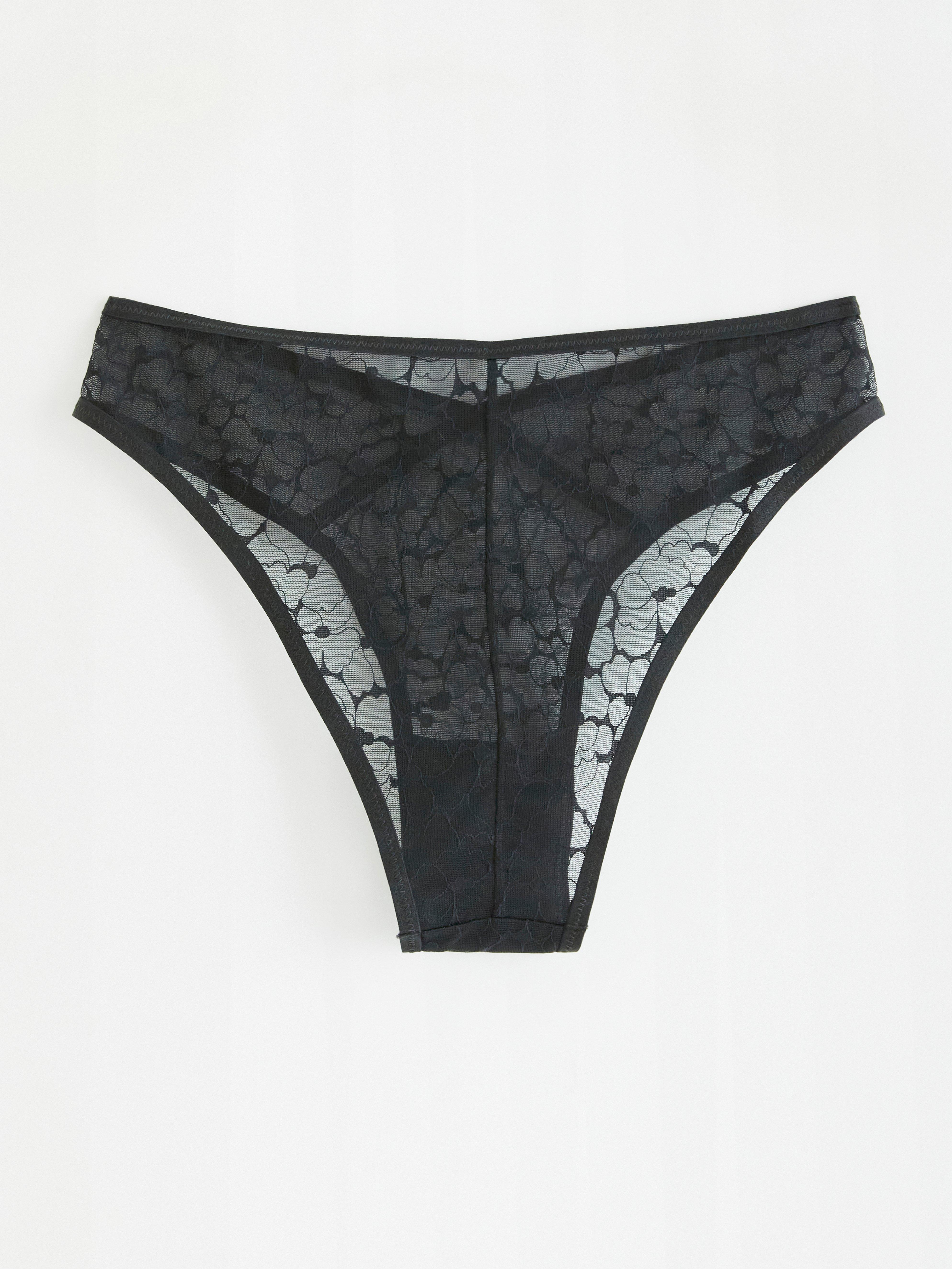 Brazilian Low - Lingerie - Black