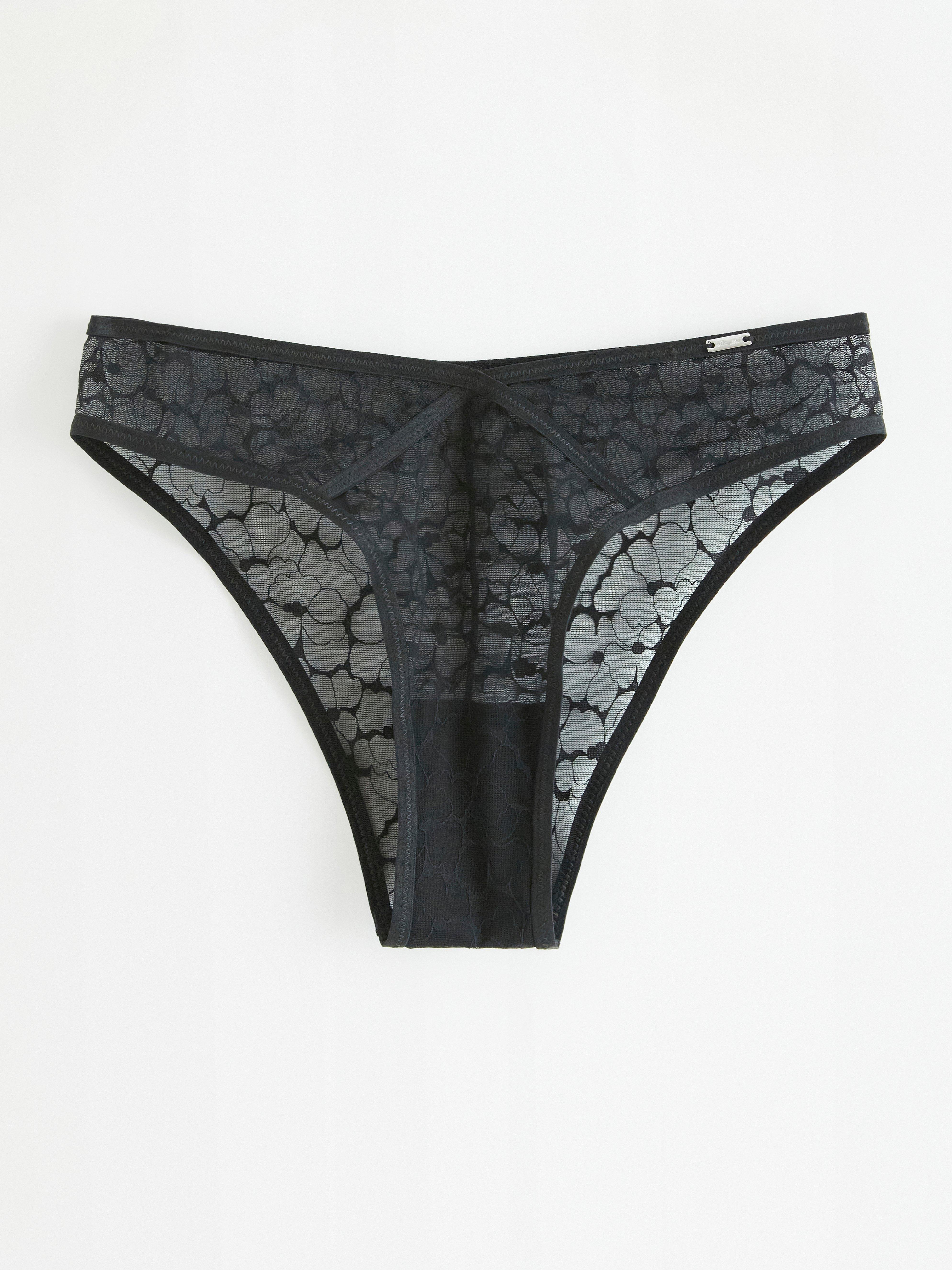 Brazilian Low - Lingerie - Black