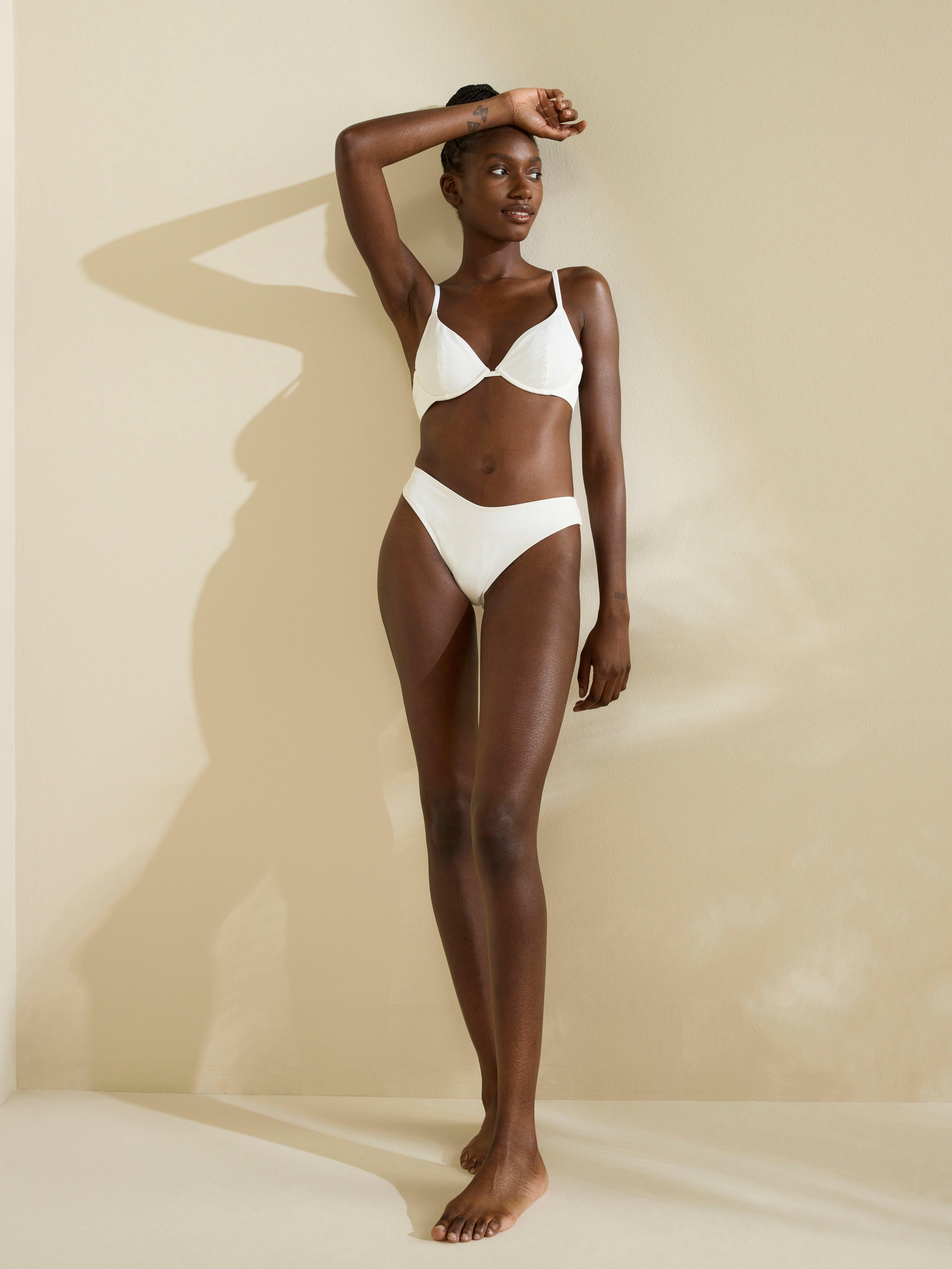 brazilian high waisted bikini bottoms