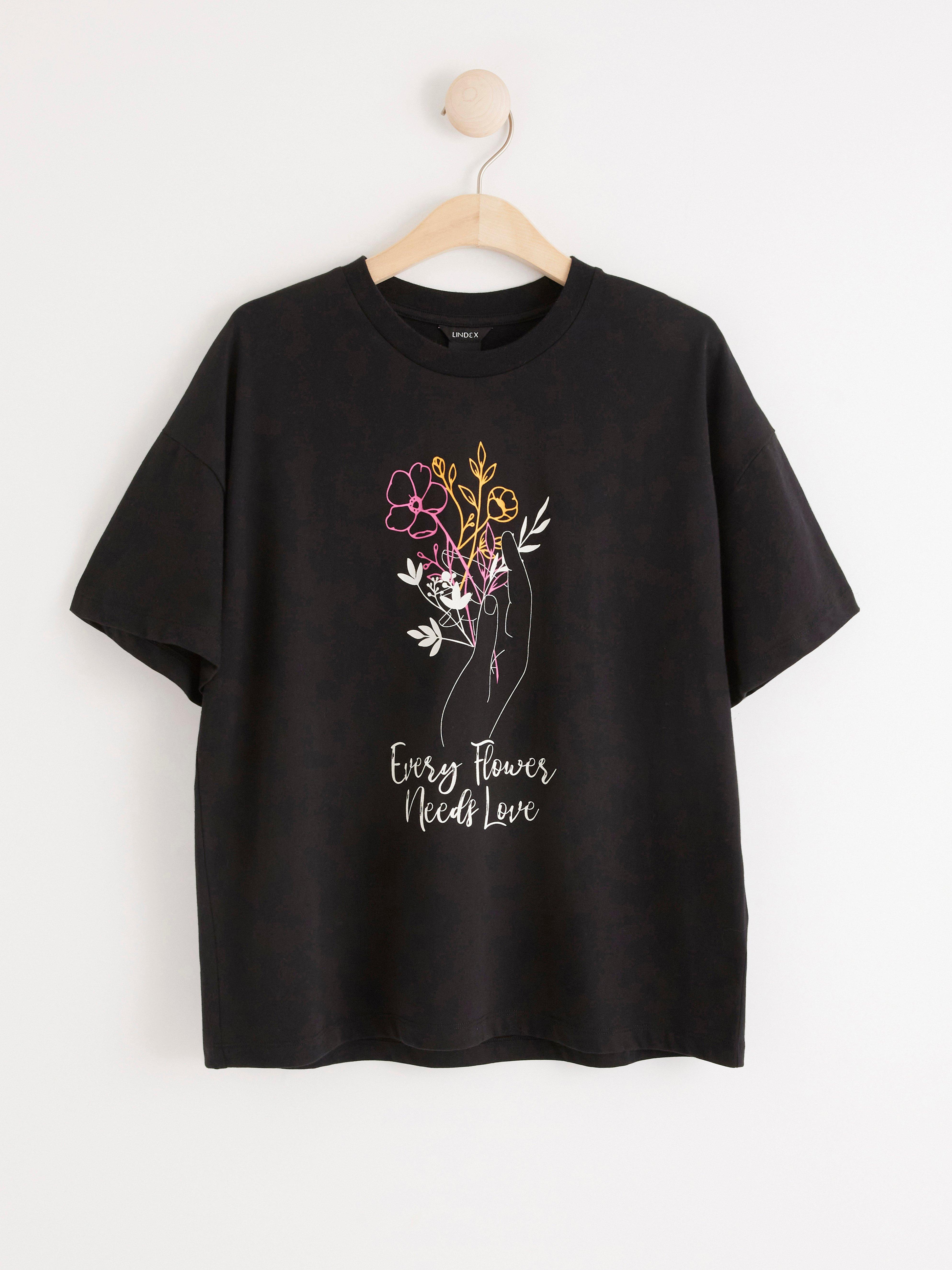 T-shirt - Dam - Svart