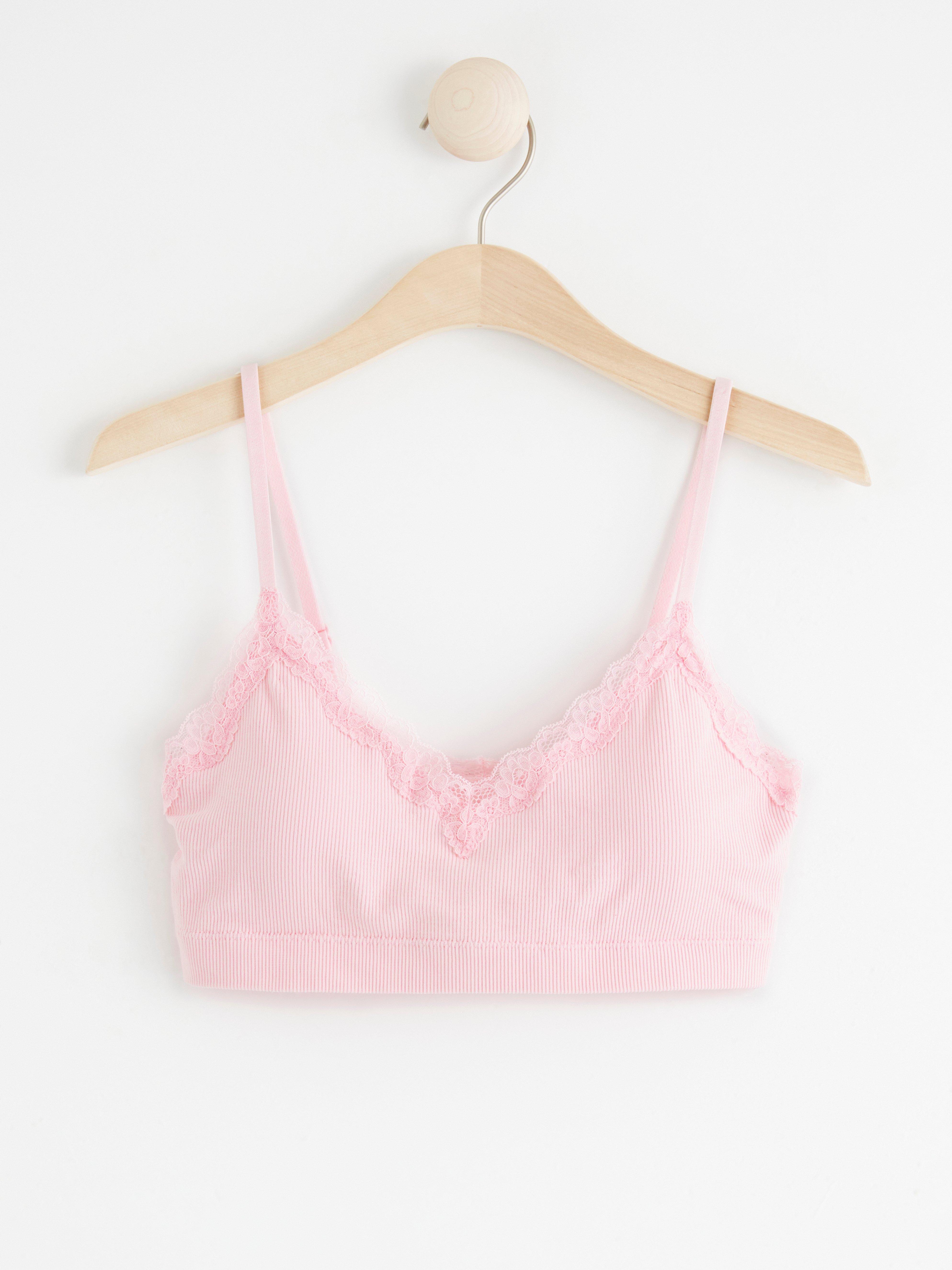 Soft Bra - Lingerie - Pink