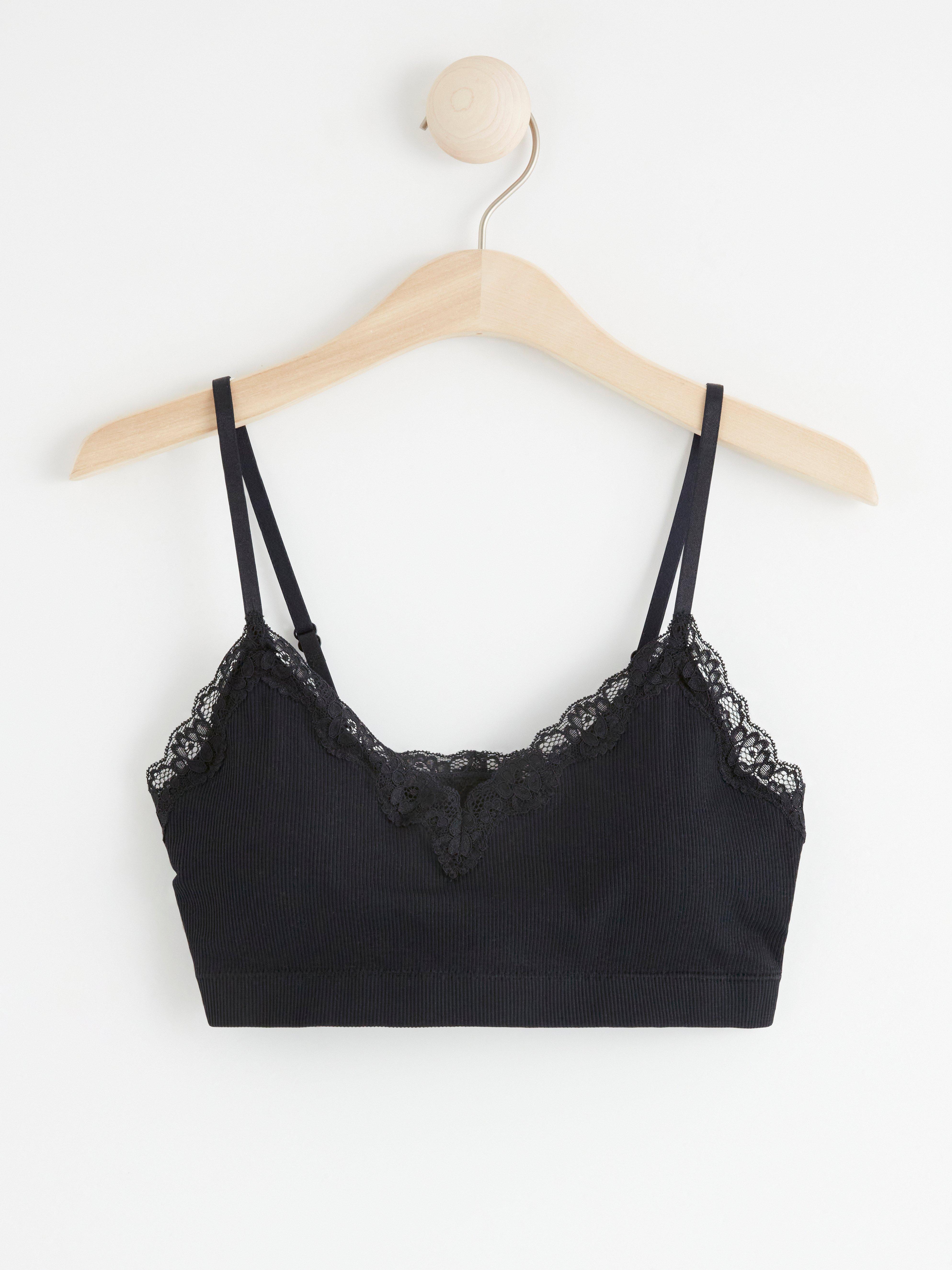 Soft Bra - Lingerie - Black