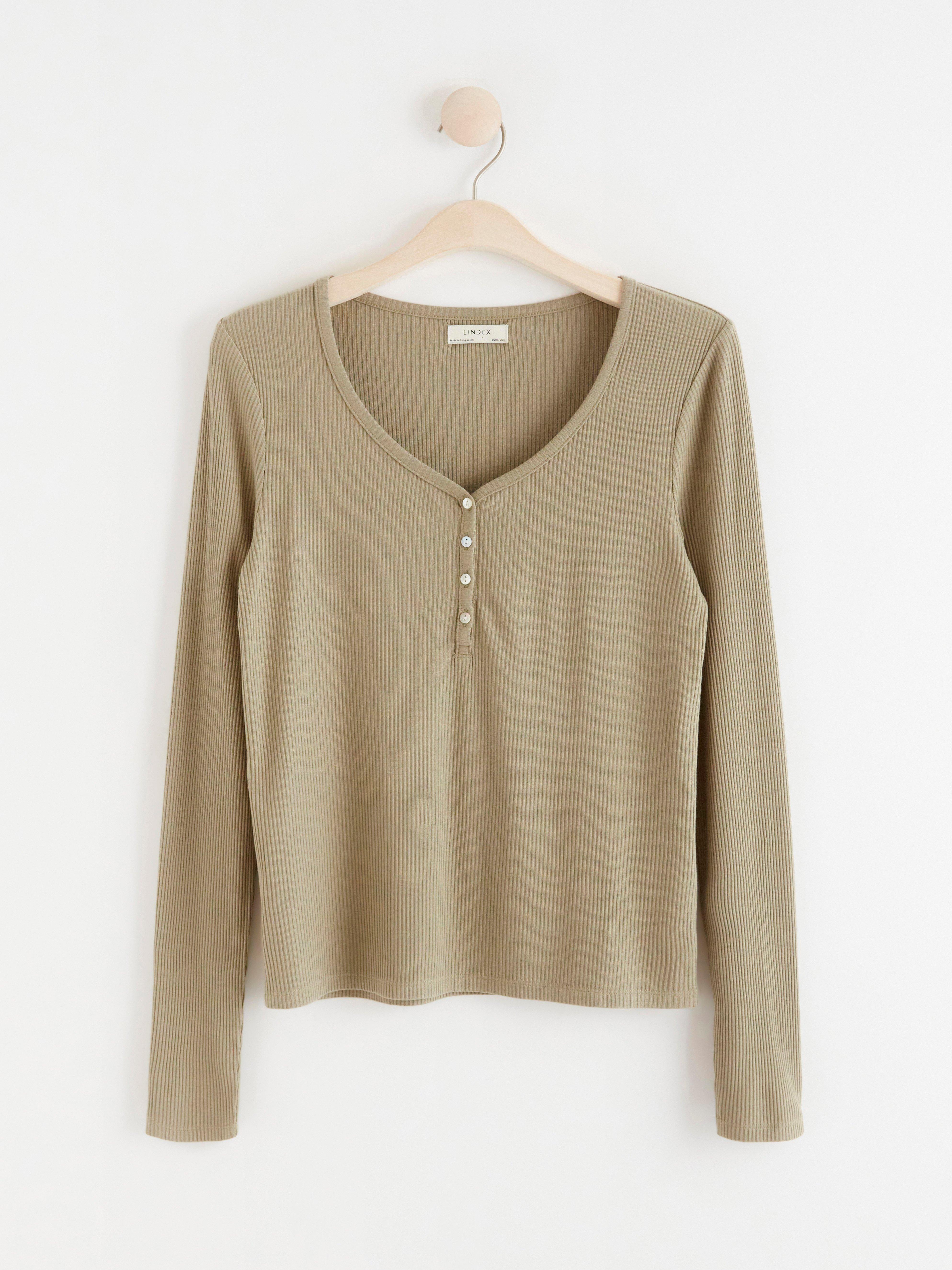 Top - Womens Wear - Khaki