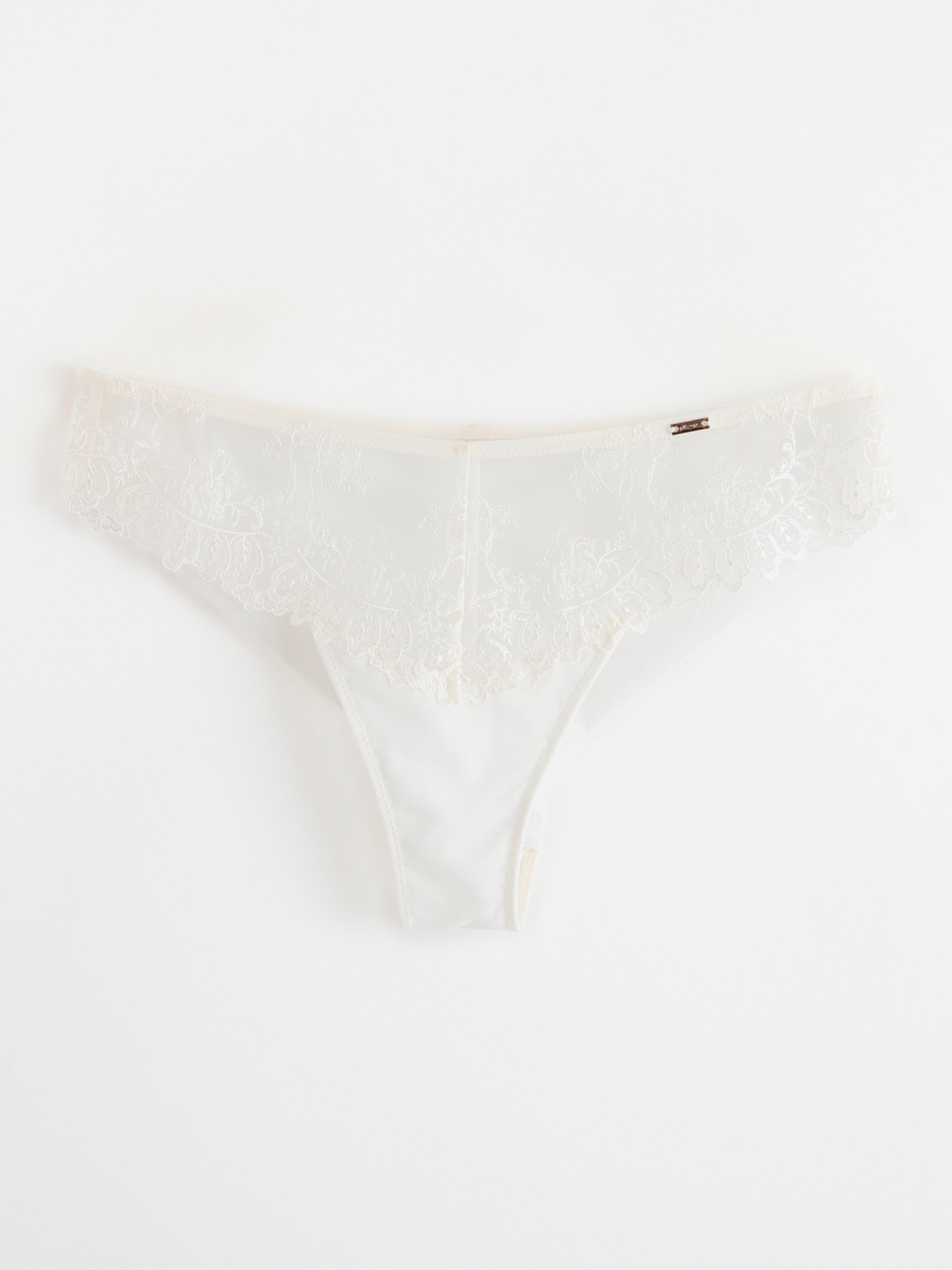 Brazilian Regular - Lingerie - White