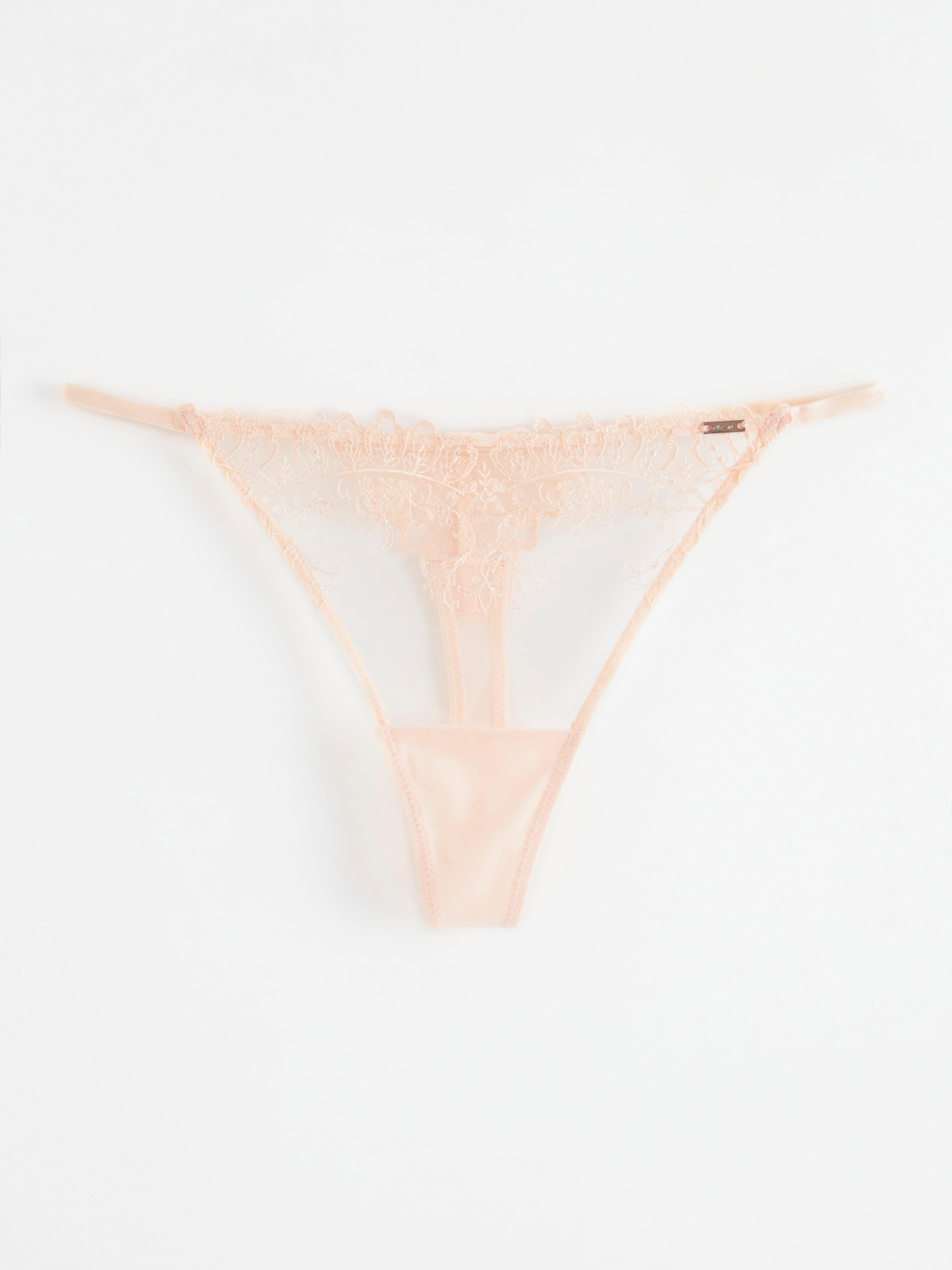 Thong Low - Lingerie - Coral