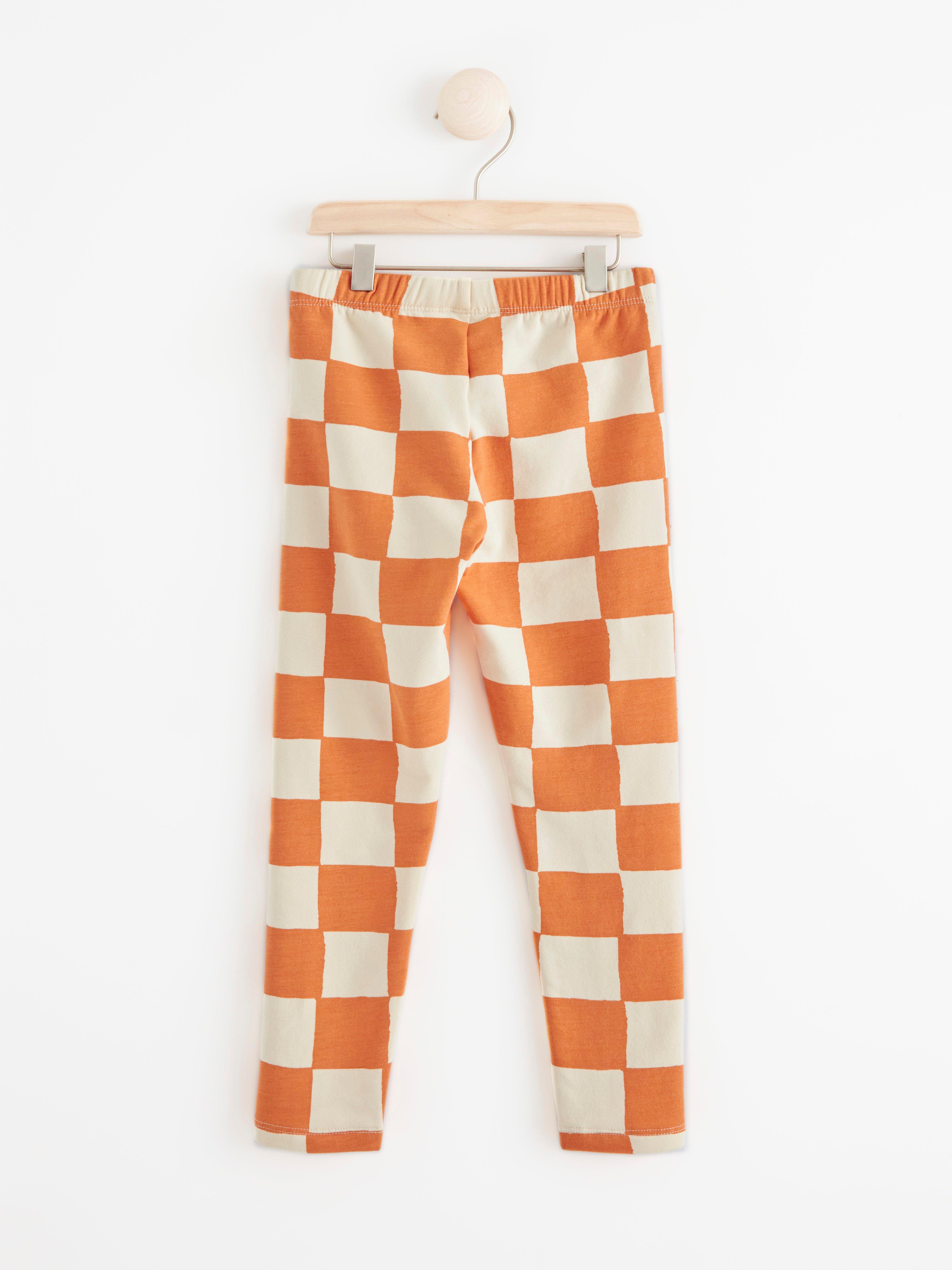 Leggings - Barn - Gul