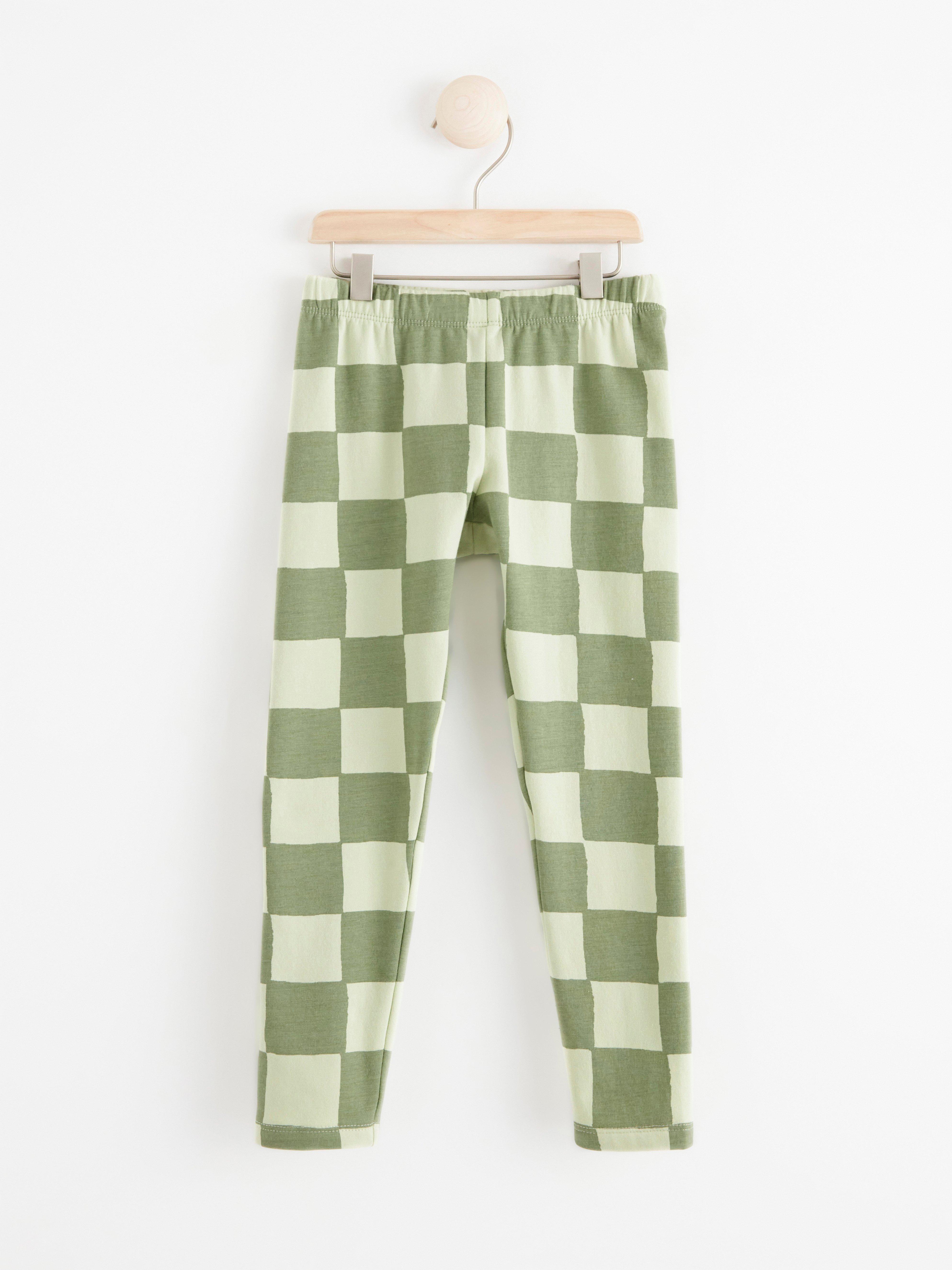 Leggings - Barn - Grön