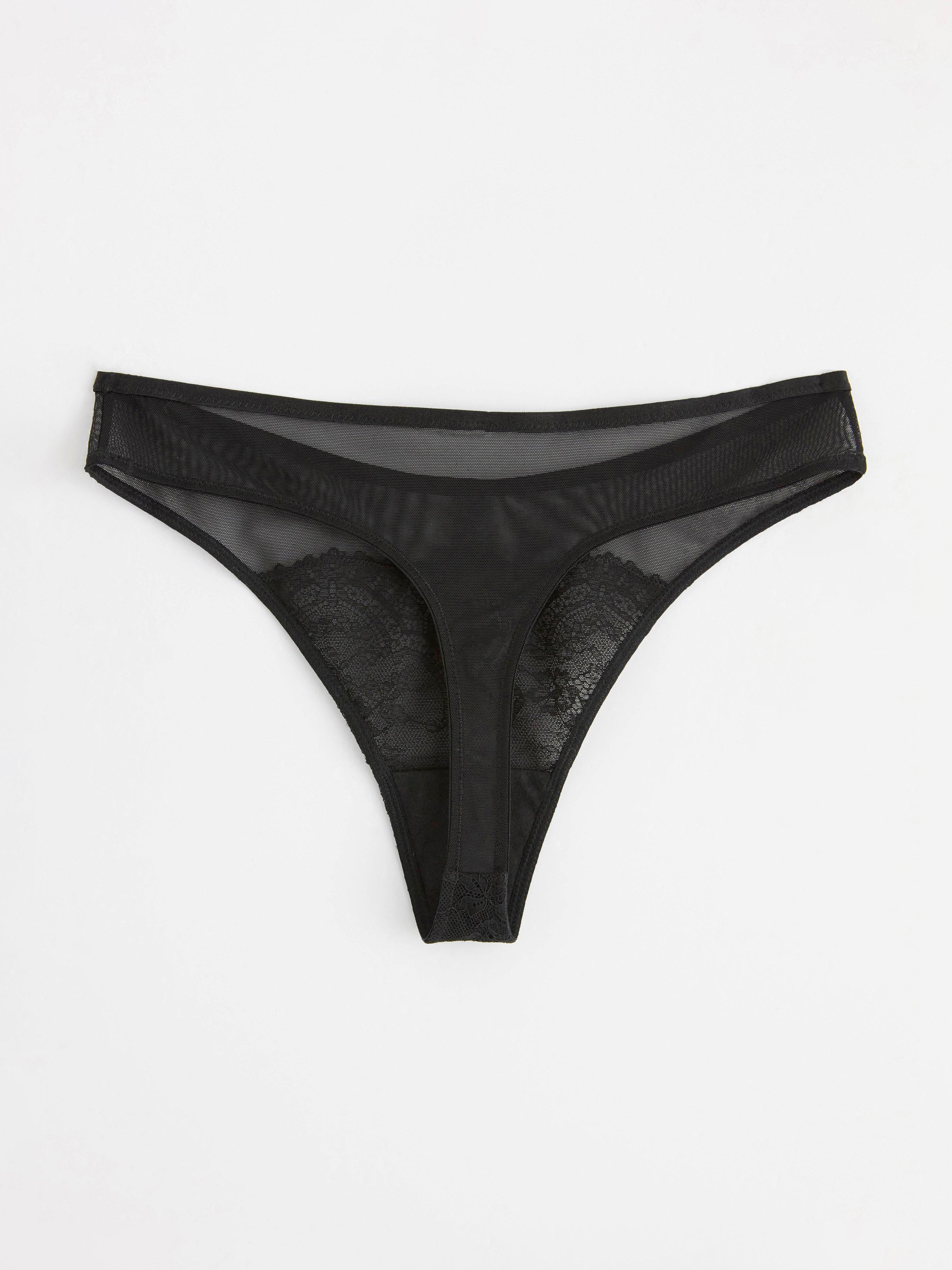 Thong Regular - Lingerie - Black