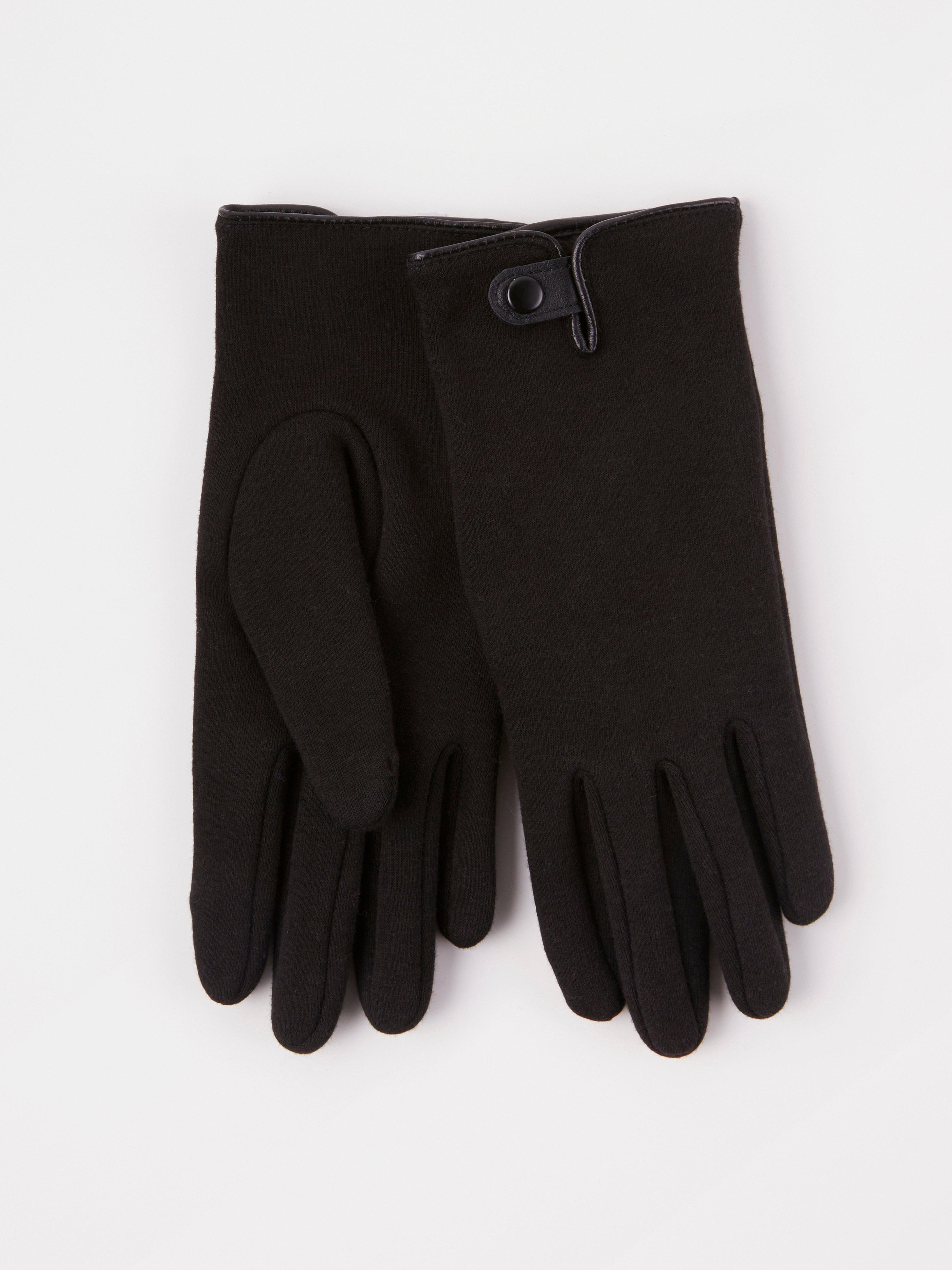 Lined jersey gloves Lindex UK