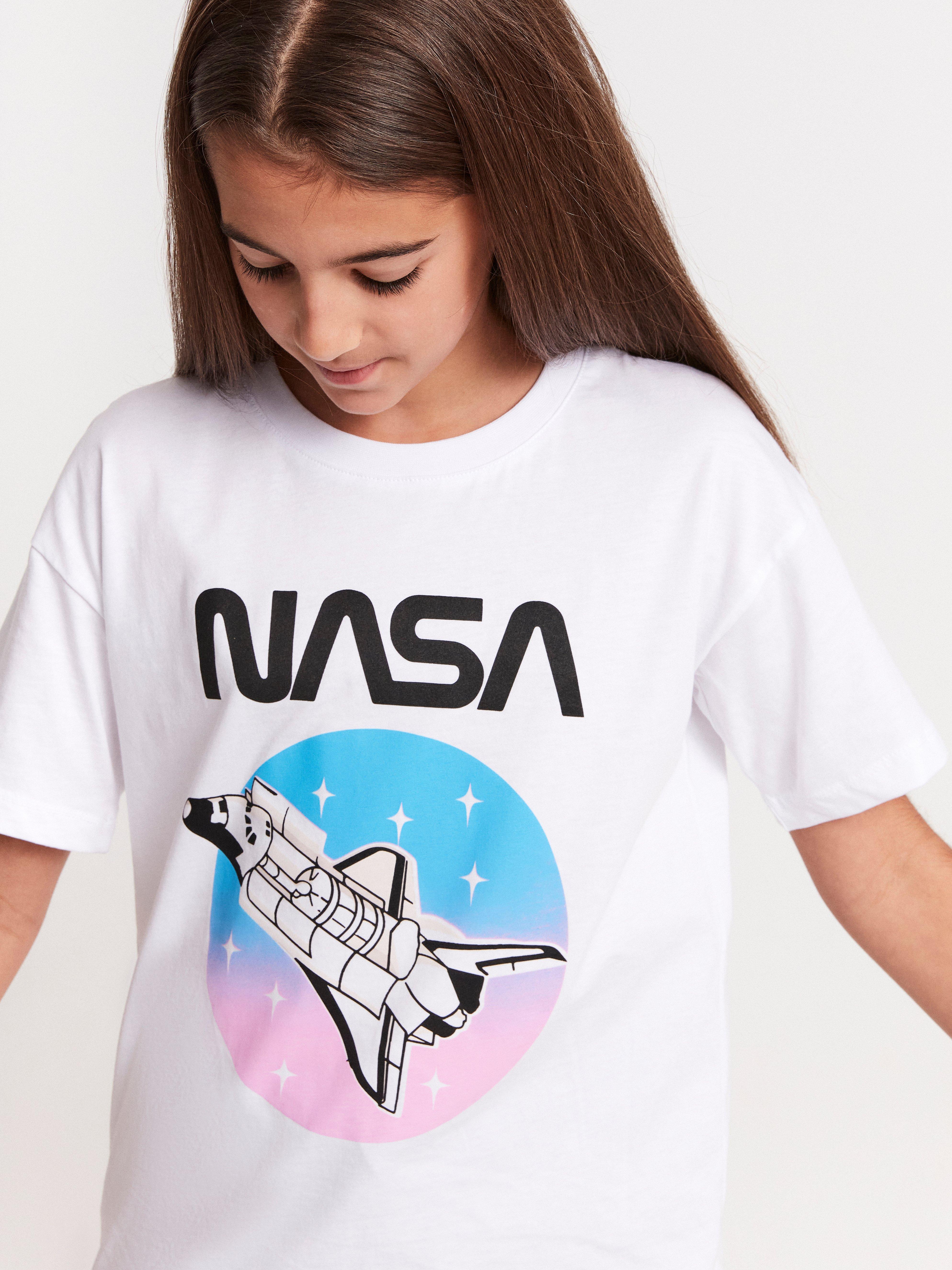 T-shirt med NASA tryck