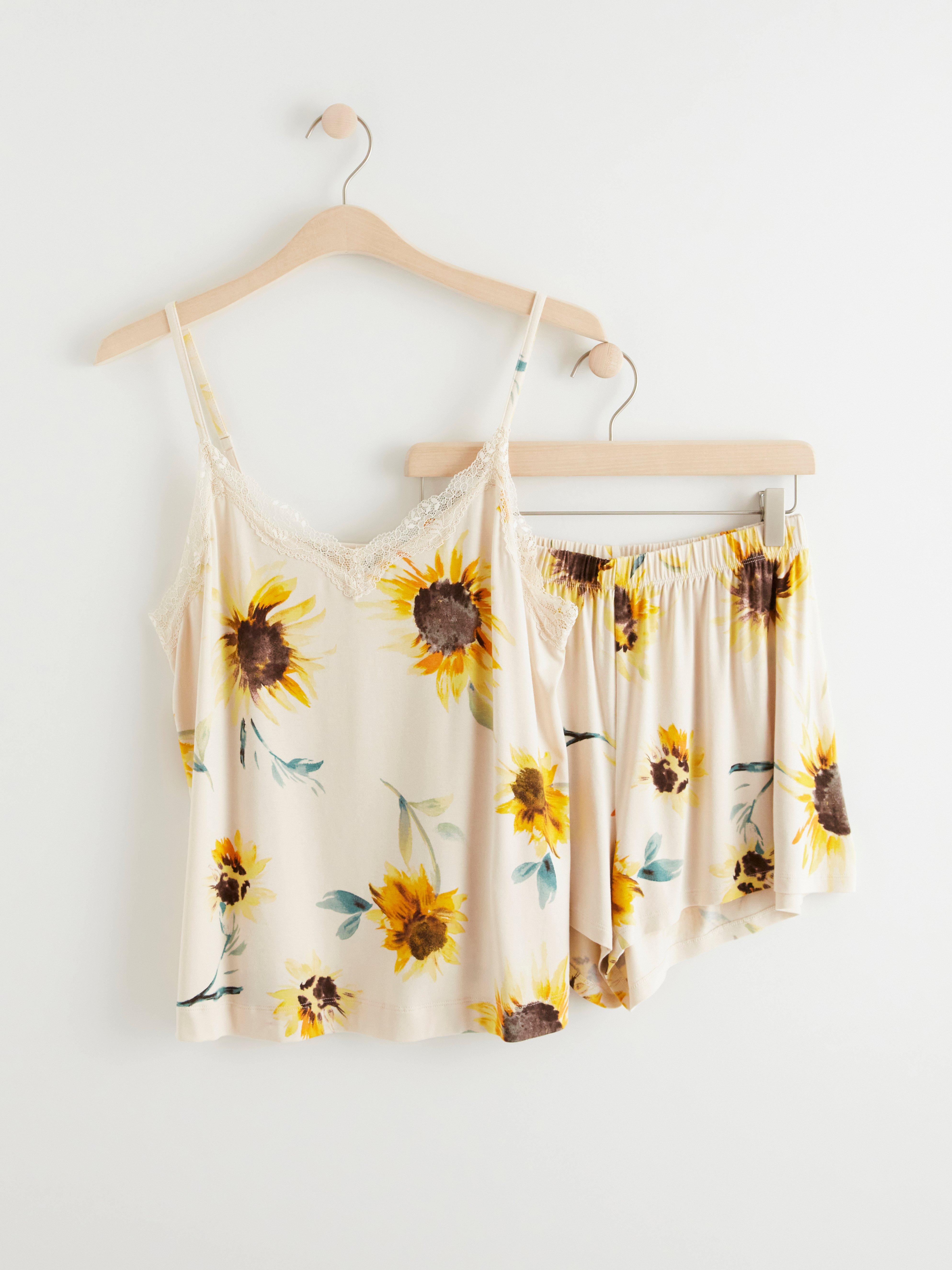 Pyjama Set - Lingerie - Beige