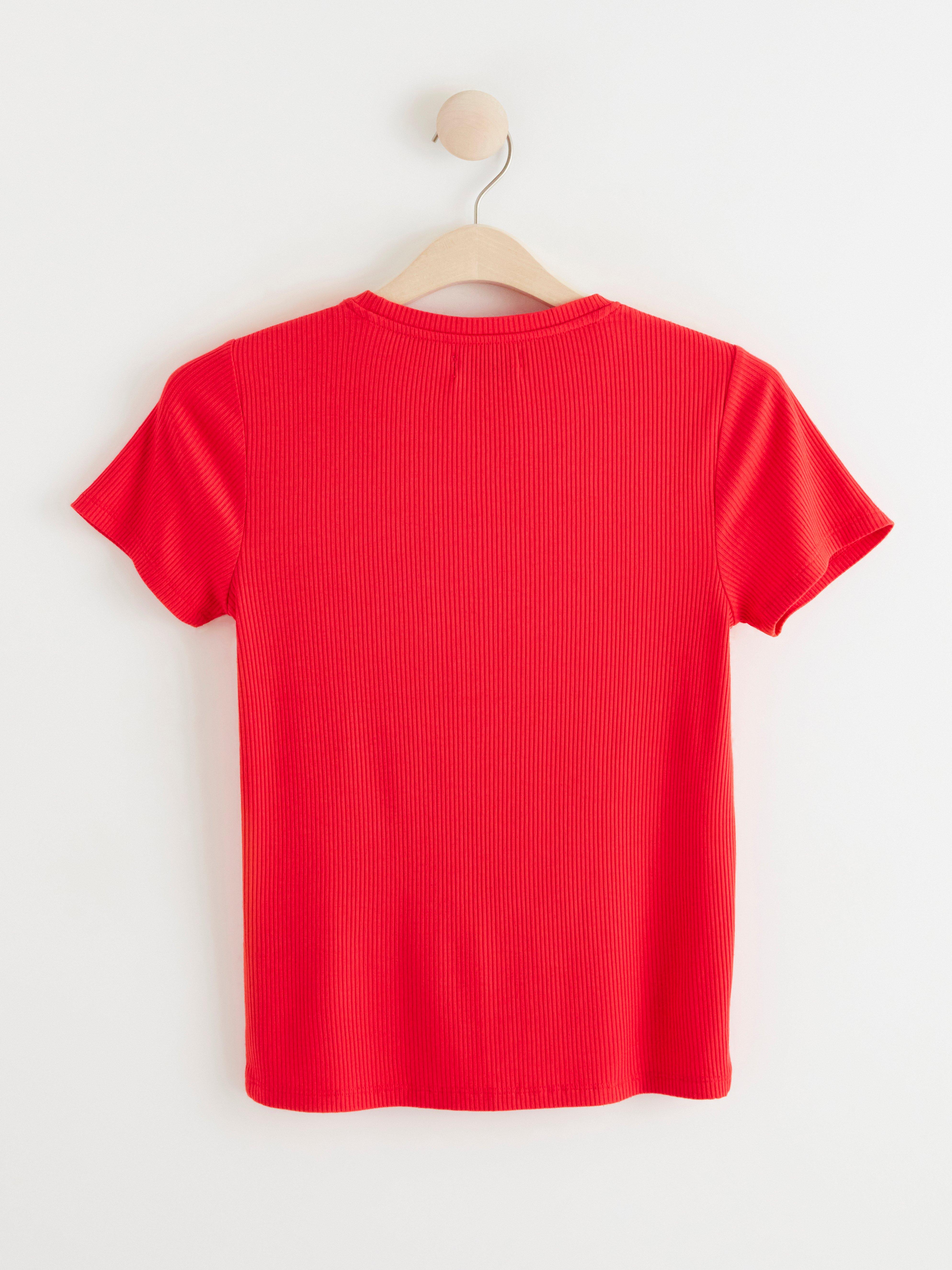 T-shirt - Womens Wear - Red