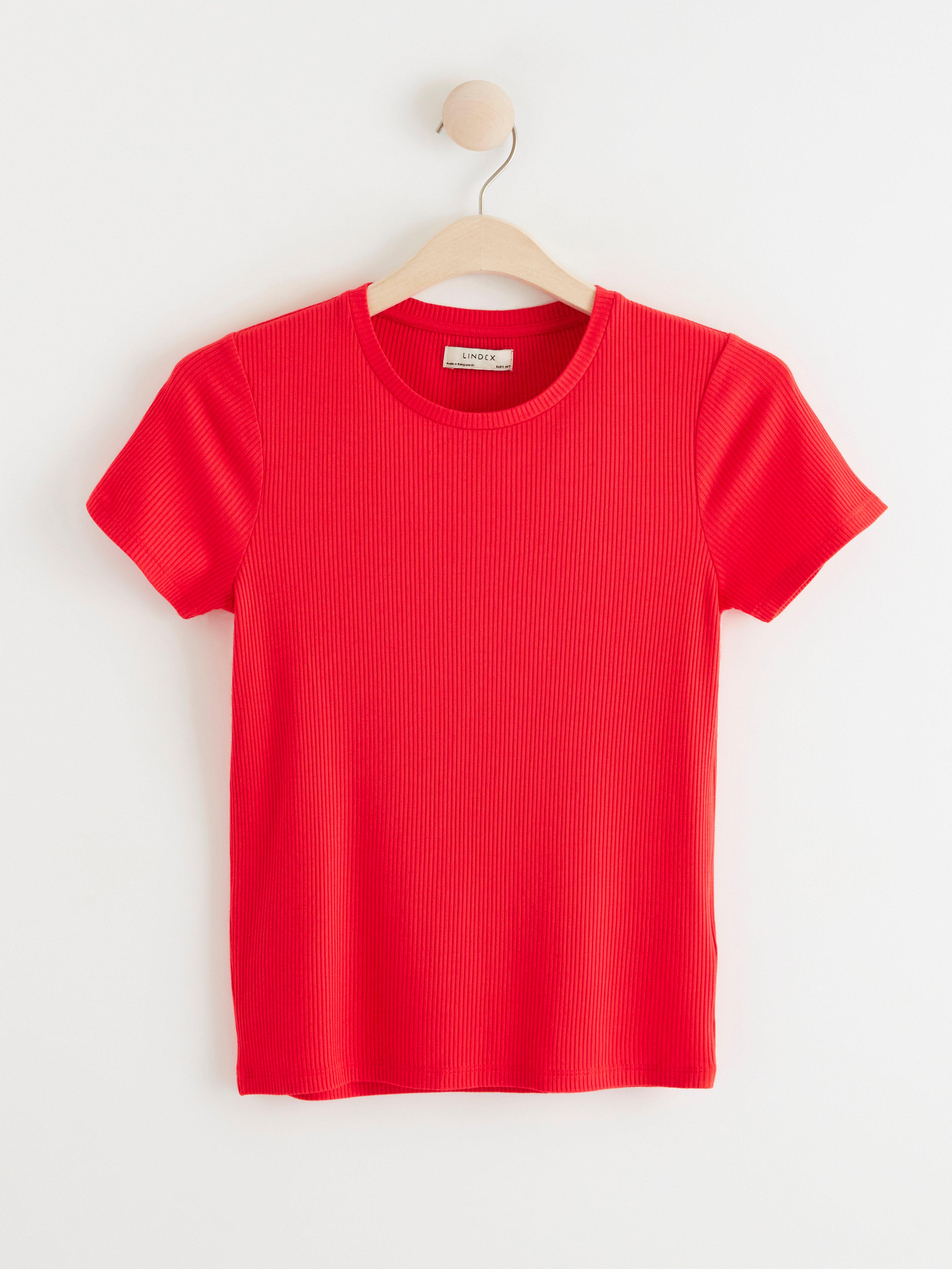 T-shirt - Womens Wear - Red