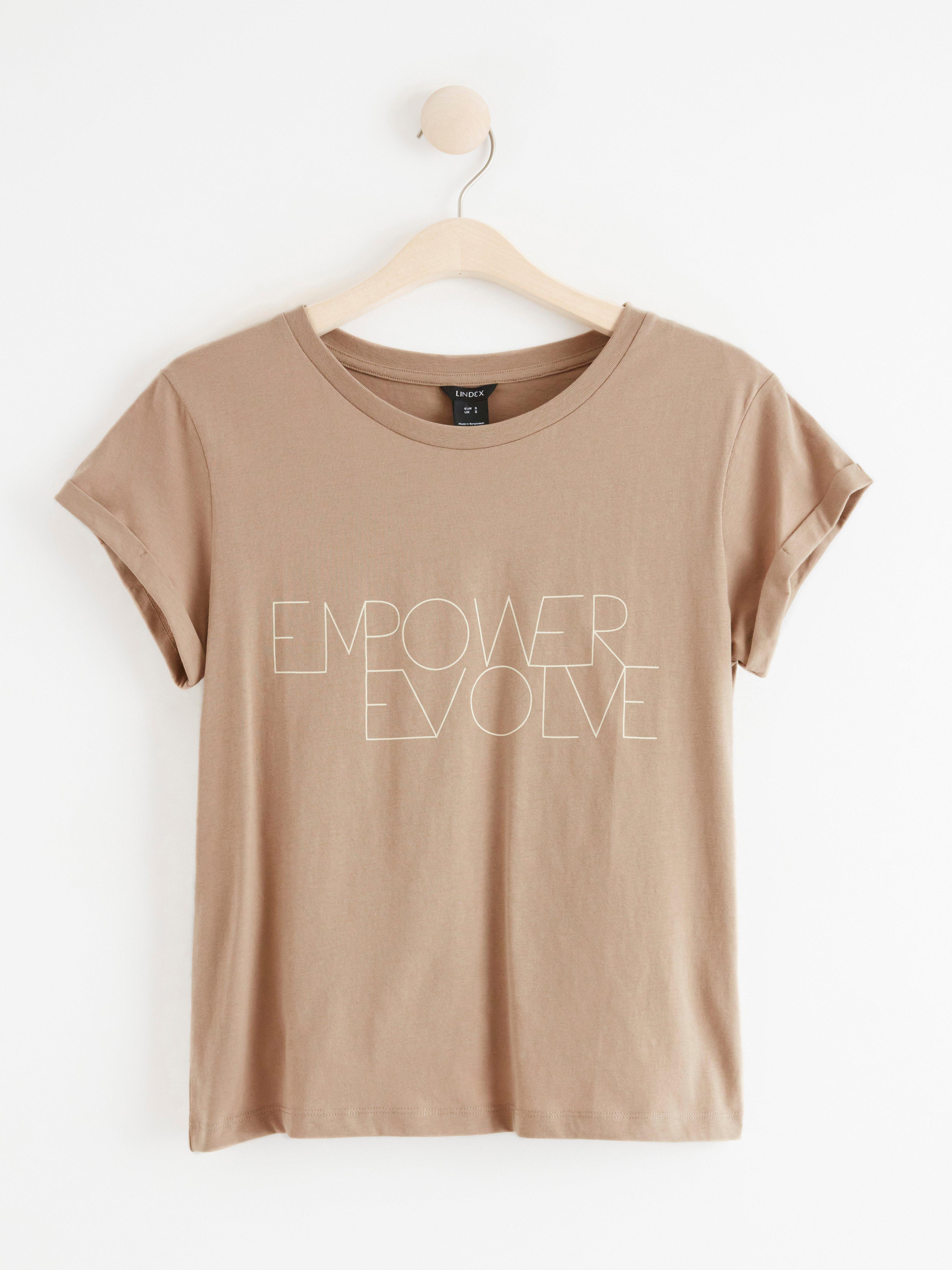T-shirt - Womens Wear - Beige
