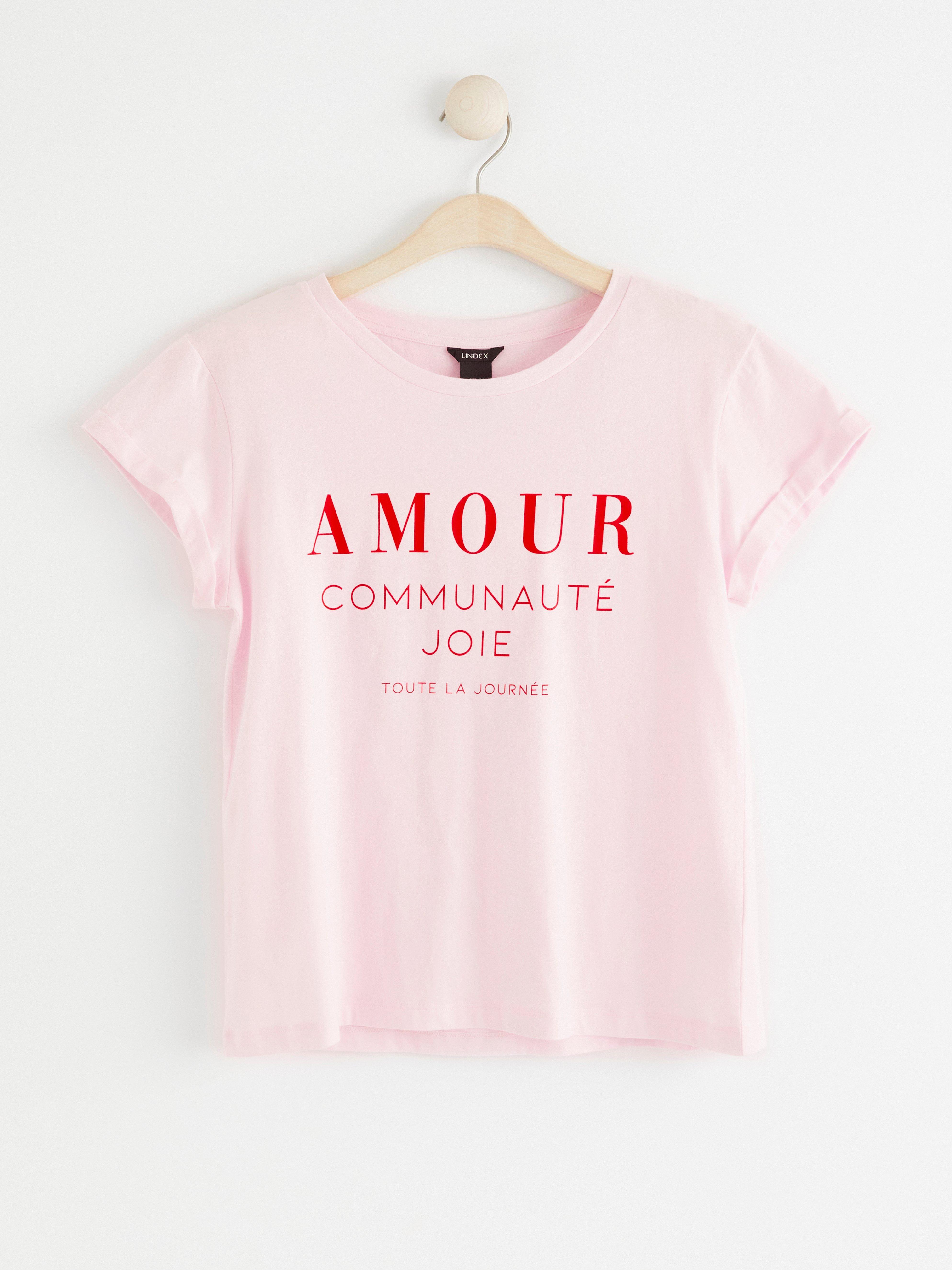 T-shirt - Womens Wear - Pink