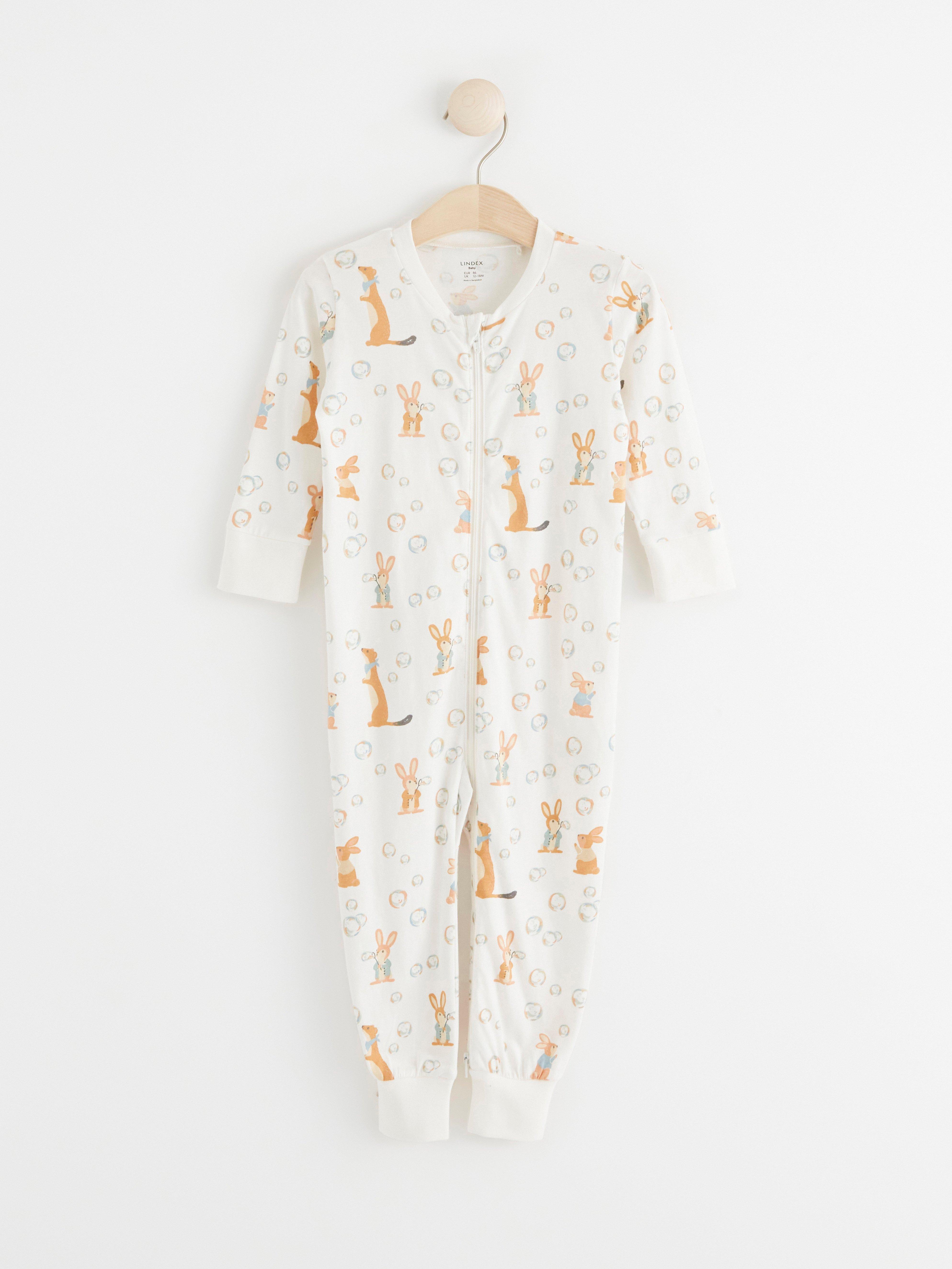 Pyjamas - Barn - Hvit