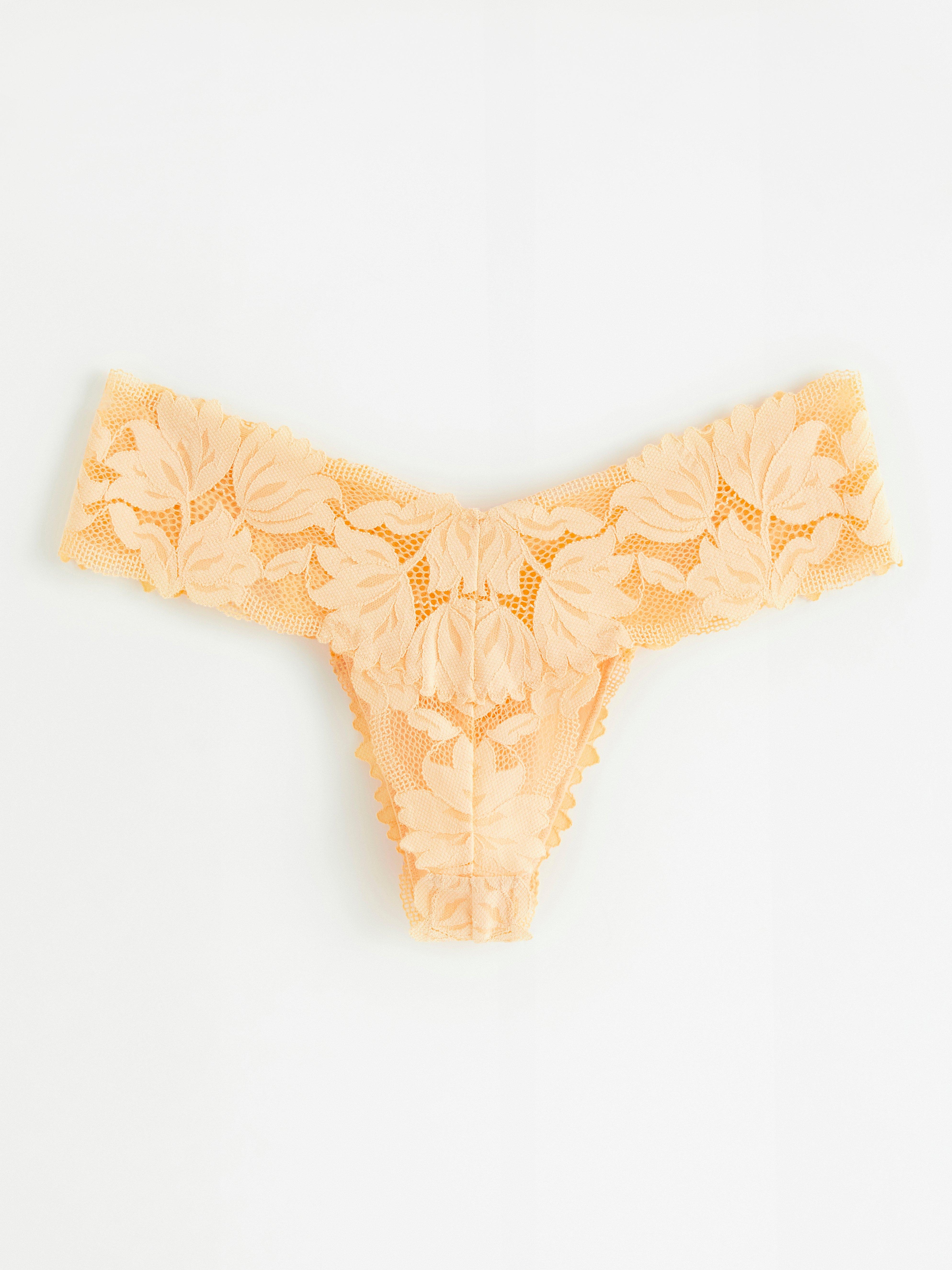 Thong Low - Lingerie - Orange