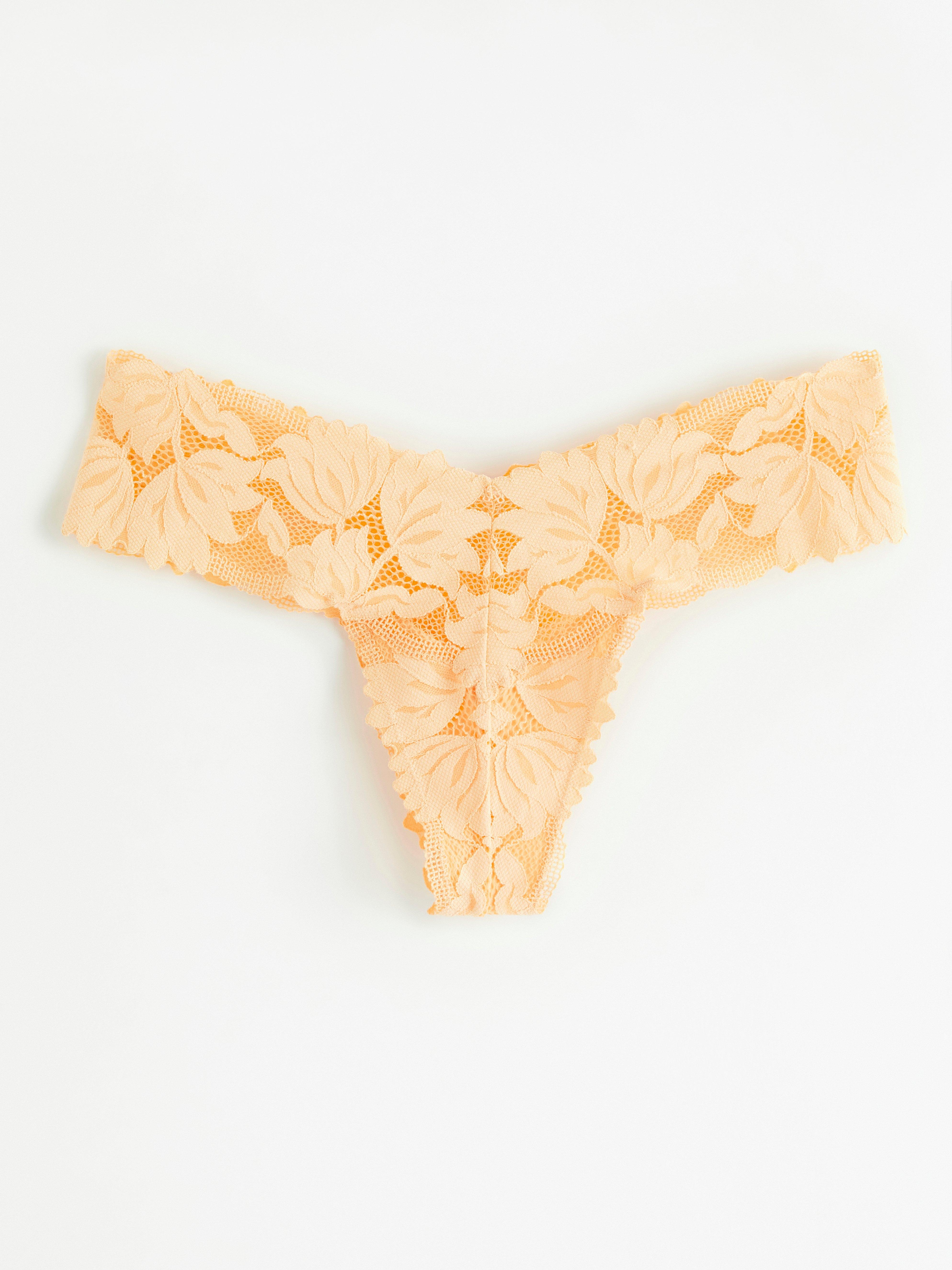 Thong Low - Lingerie - Orange