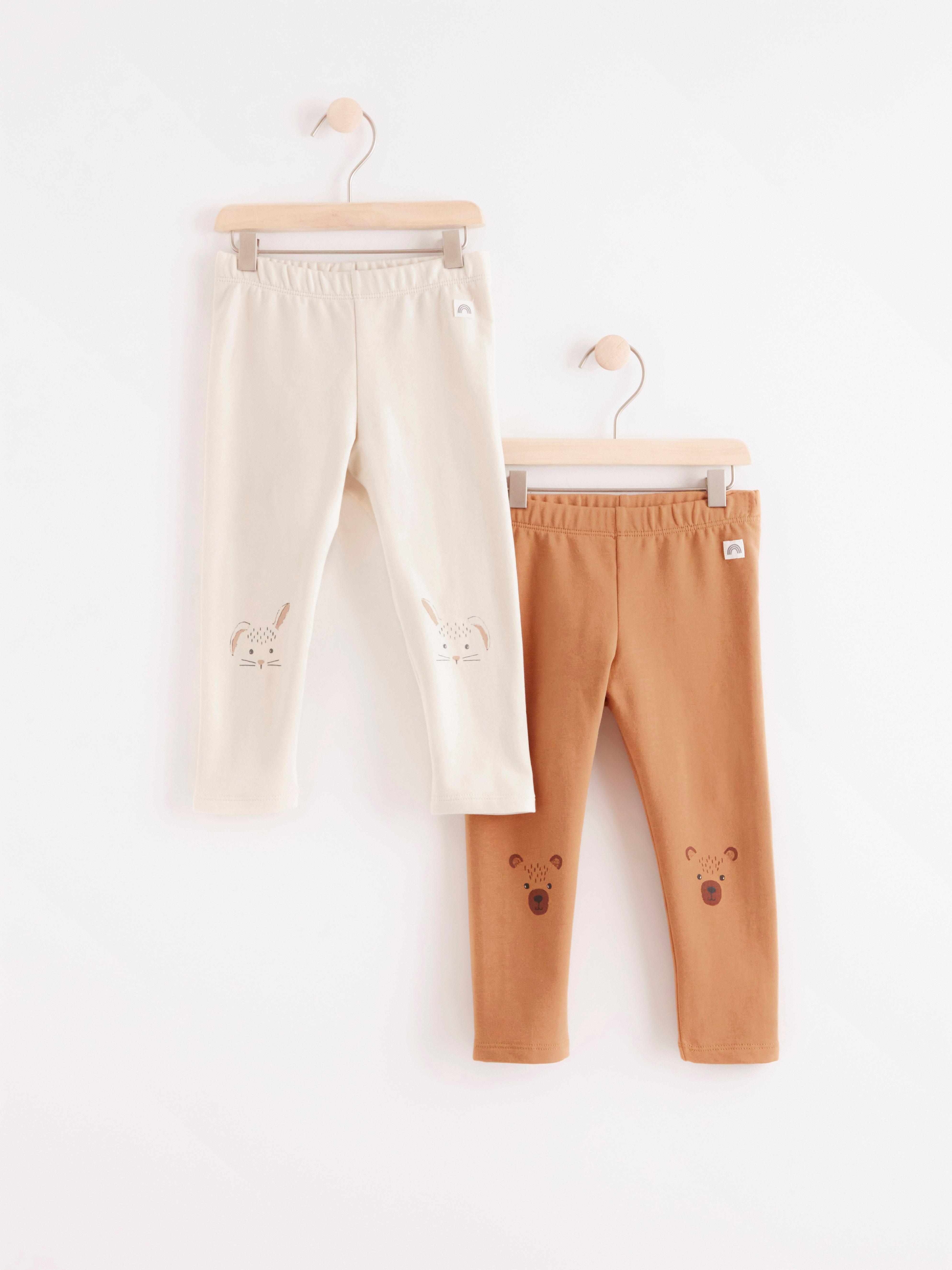 Leggings - Barn - Brun