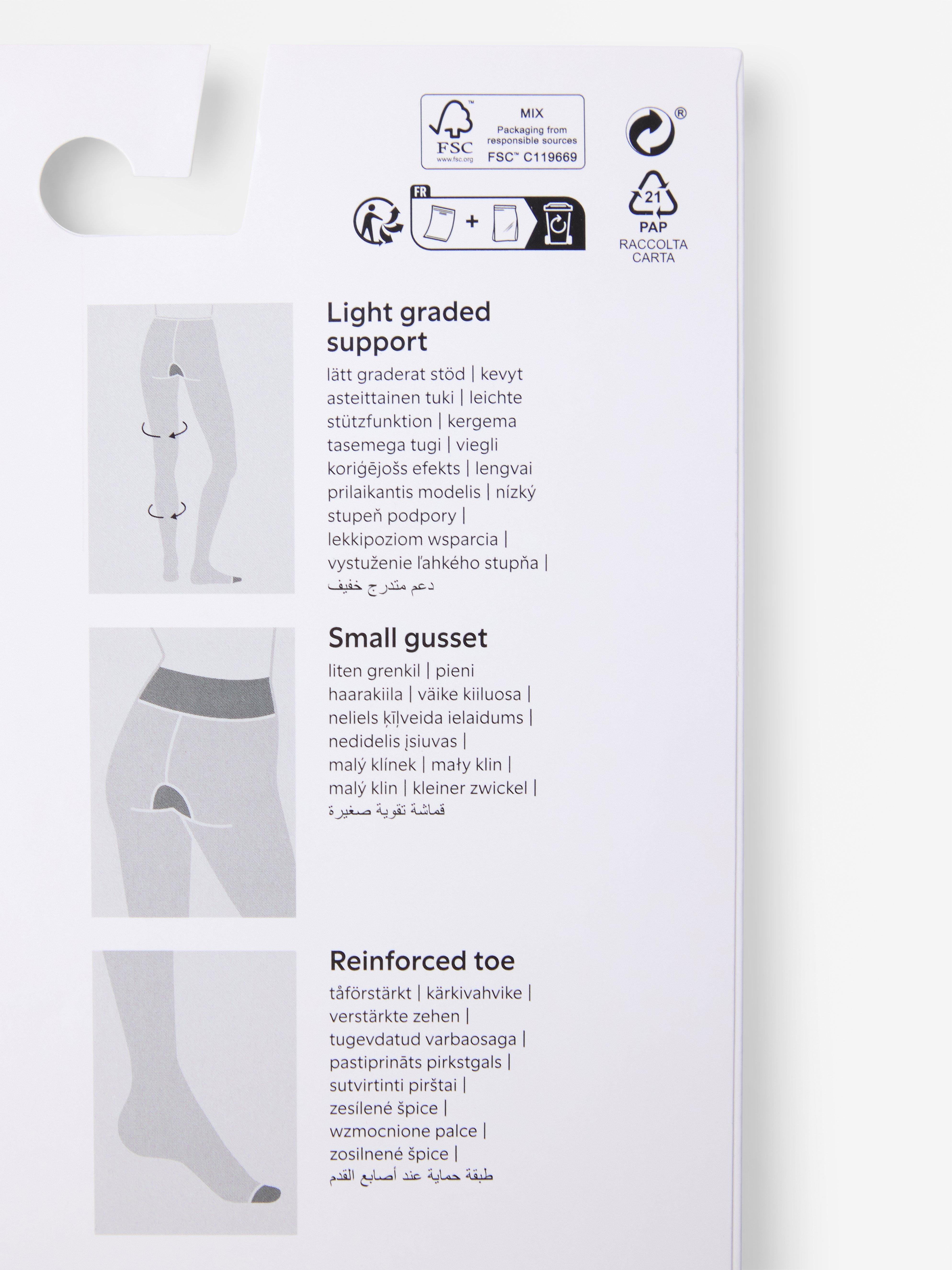 Støttende tights - Undertøy - Neutrals