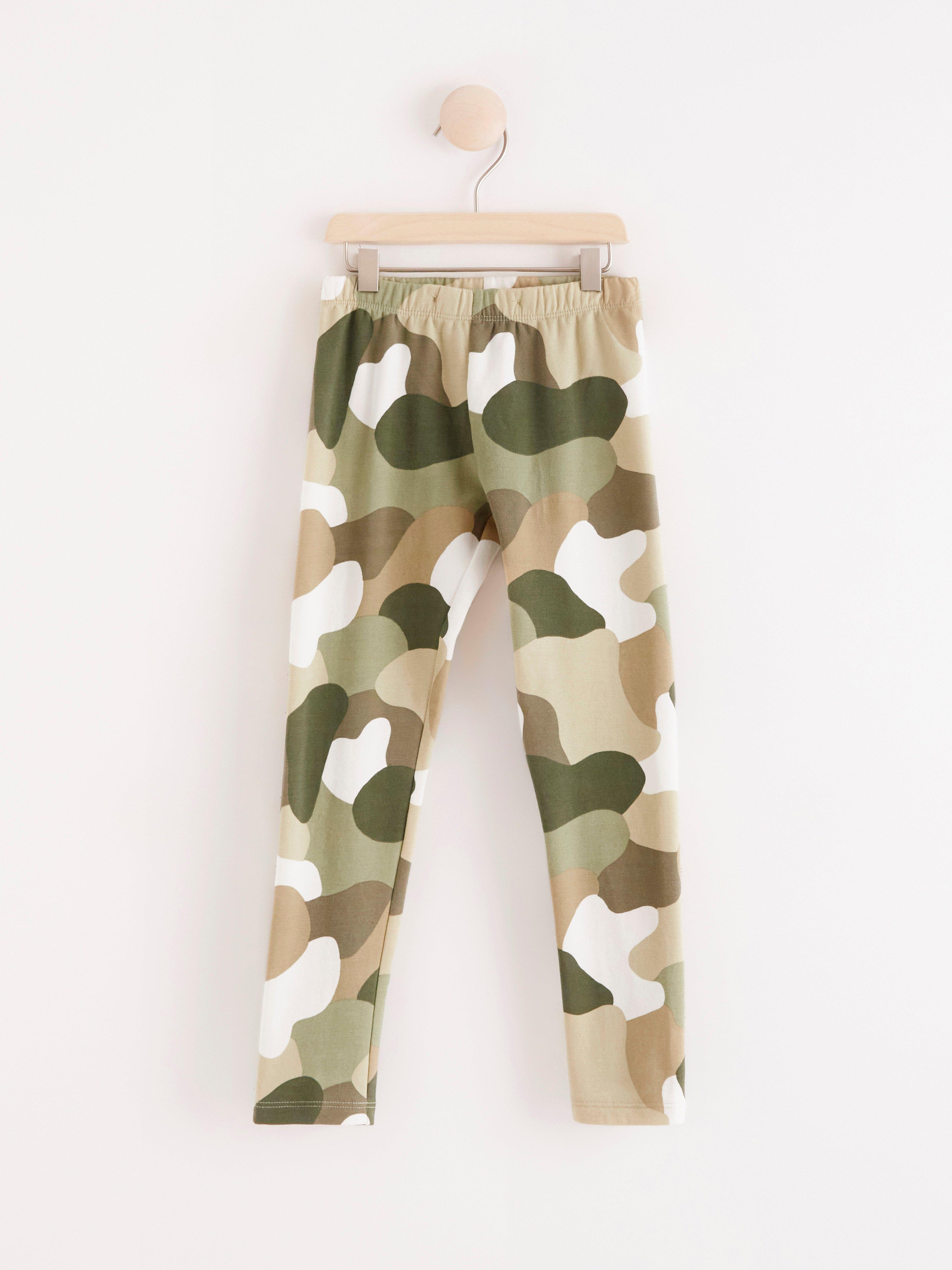 Leggings - Barn - Grön