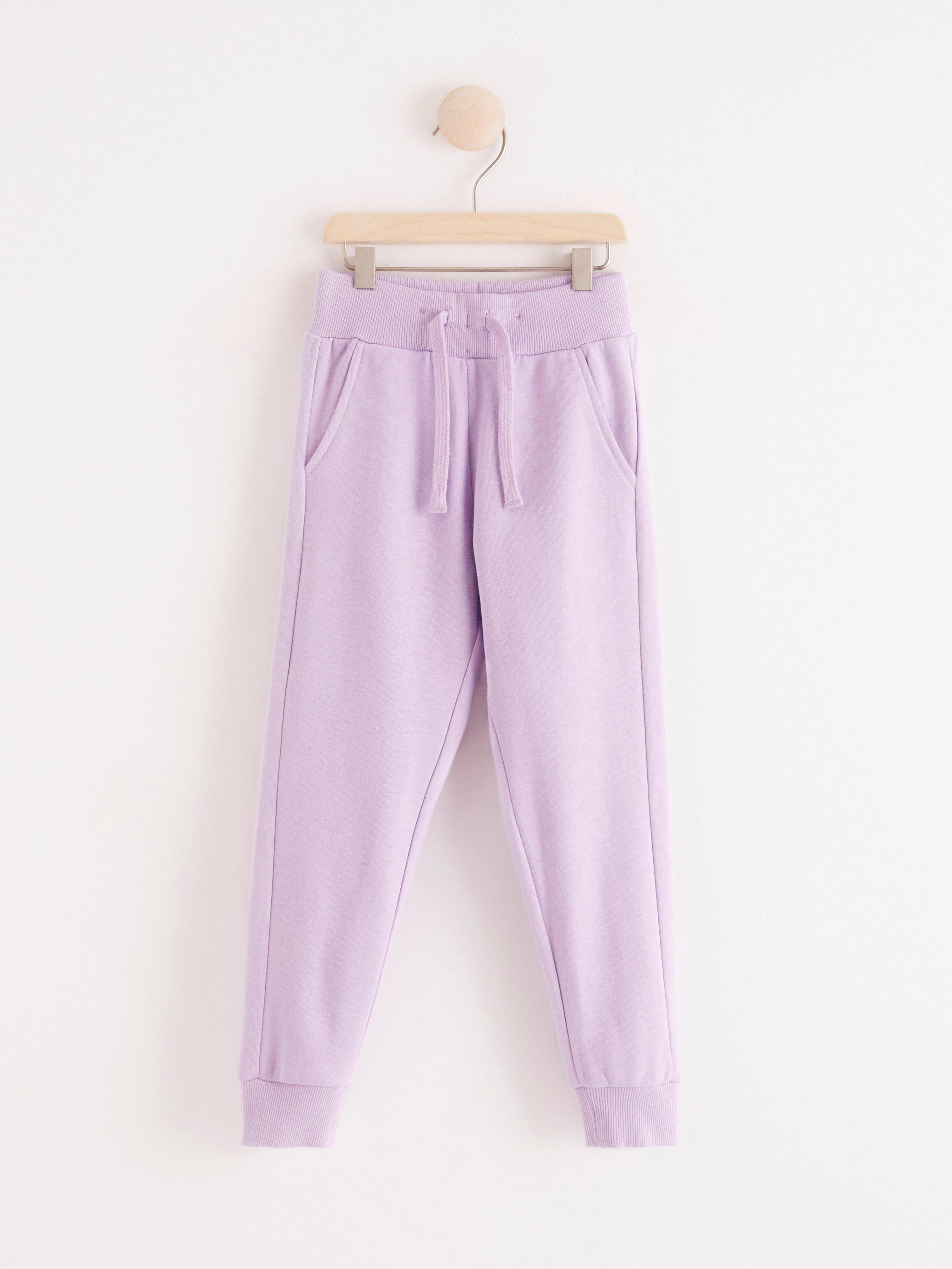 Kalhoty - Děti - Fialová