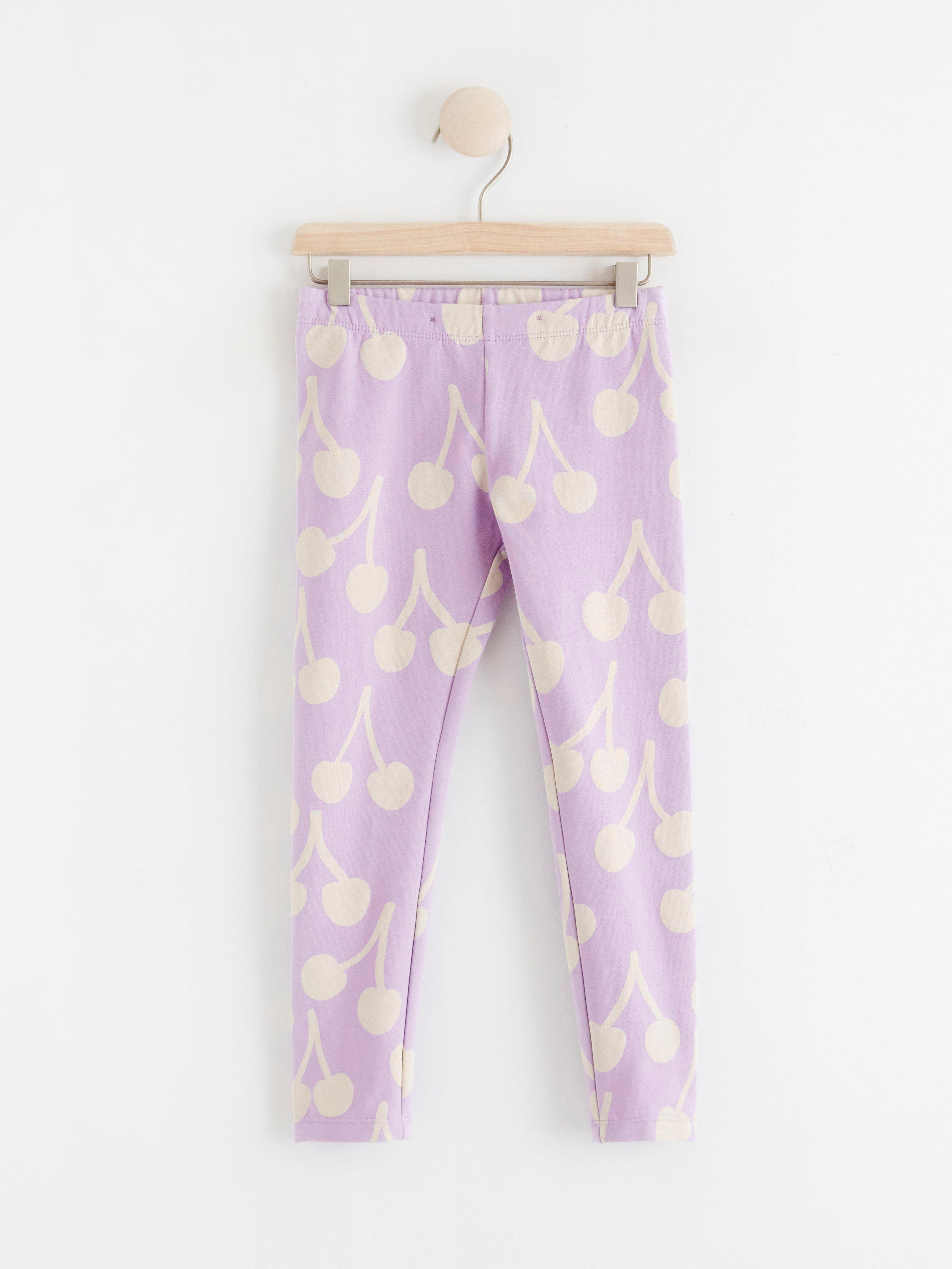 Leggings - Barn - Lila