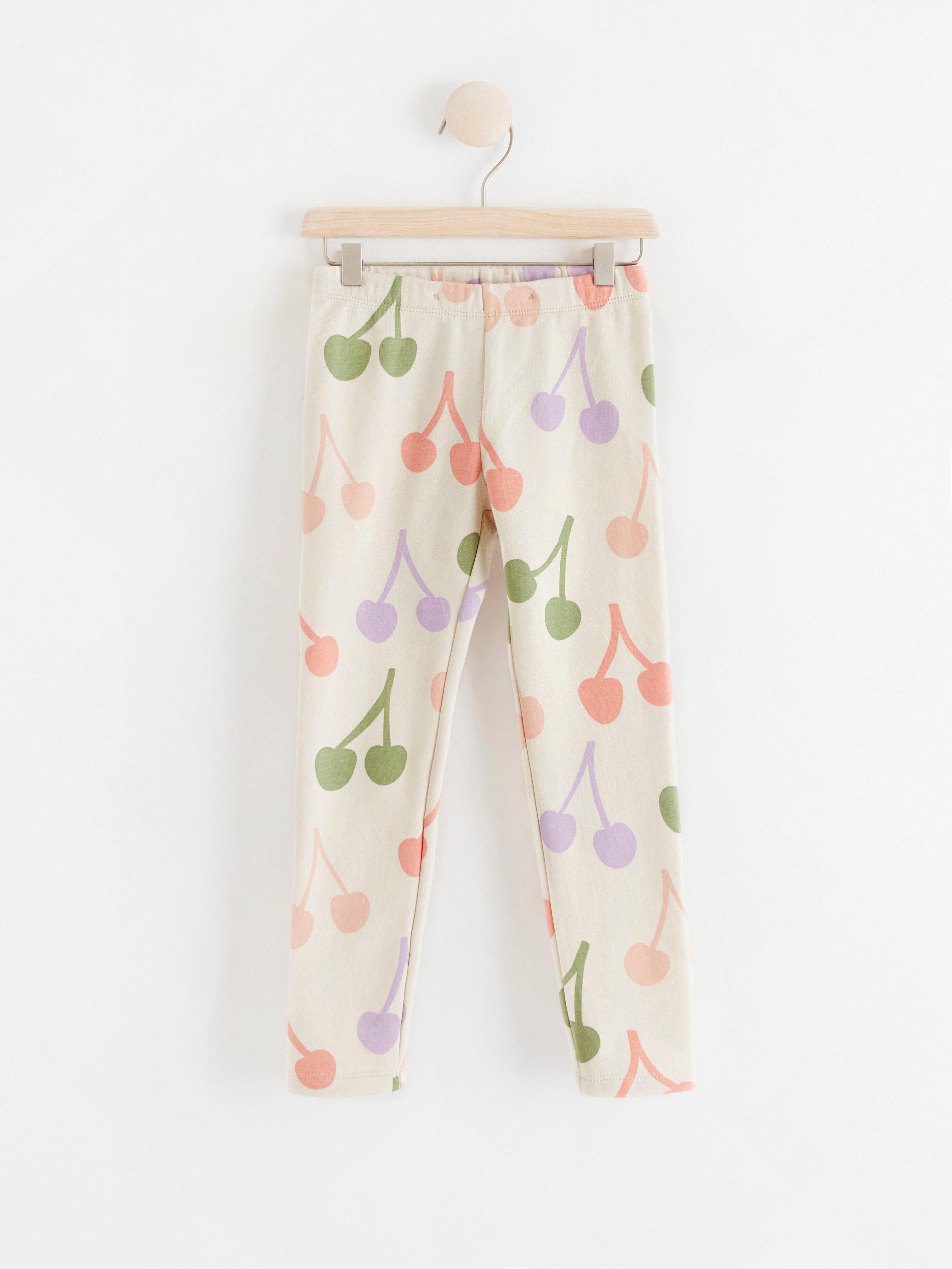 Leggings - Barn - Beige