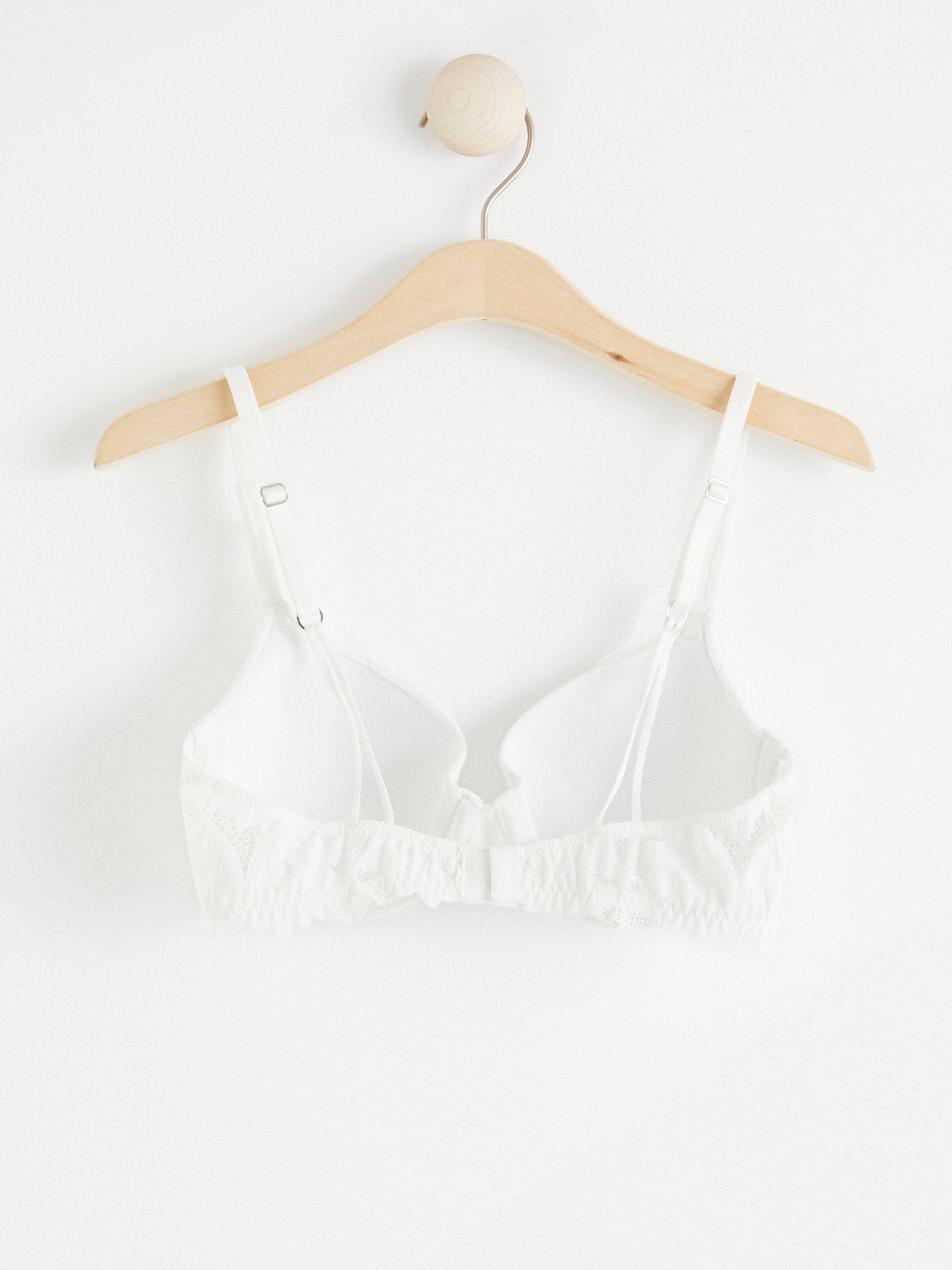 Lilja T-shirt Bra - Lingerie - White
