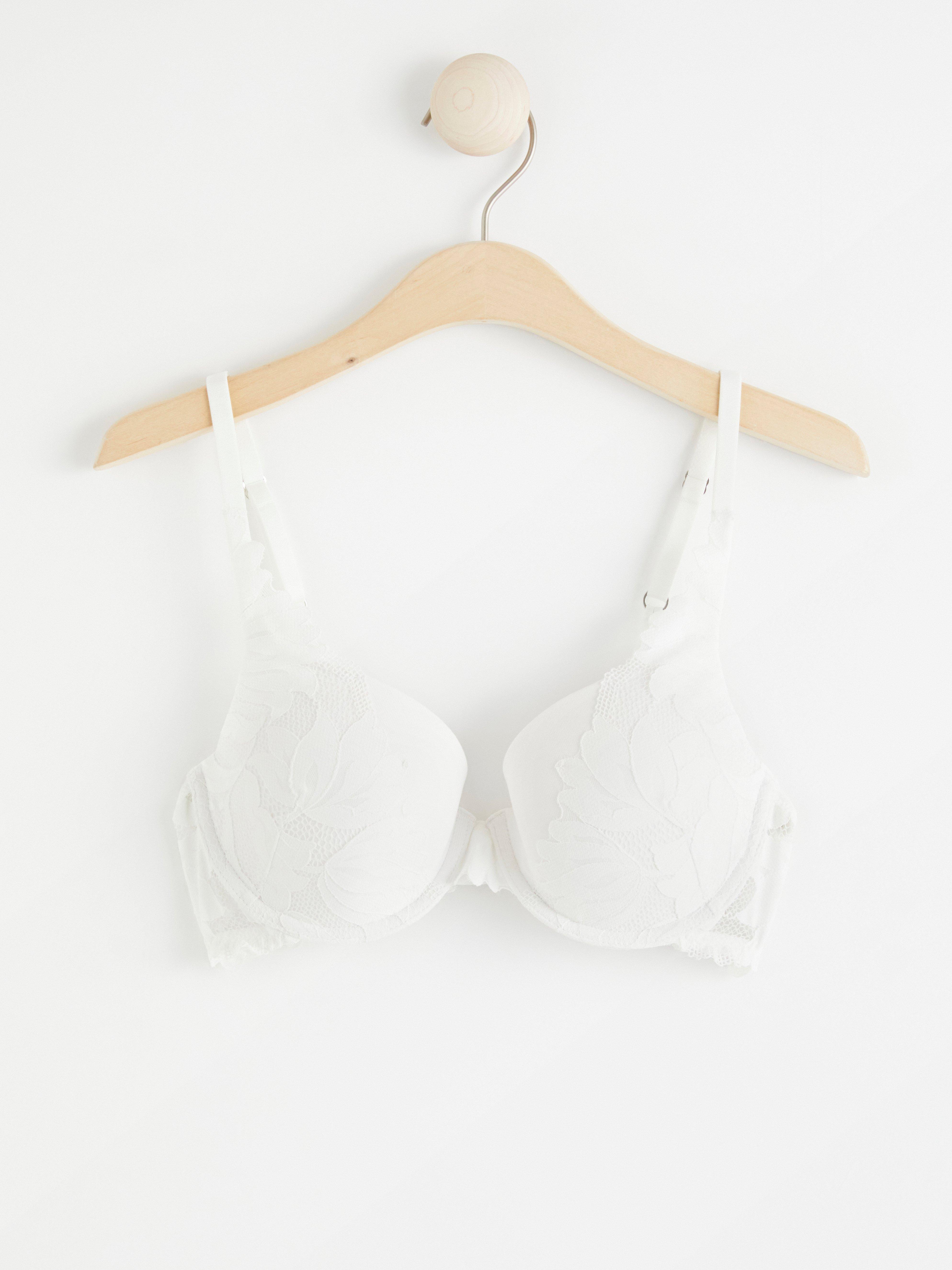 Lilja T-shirt Bra - Lingerie - White