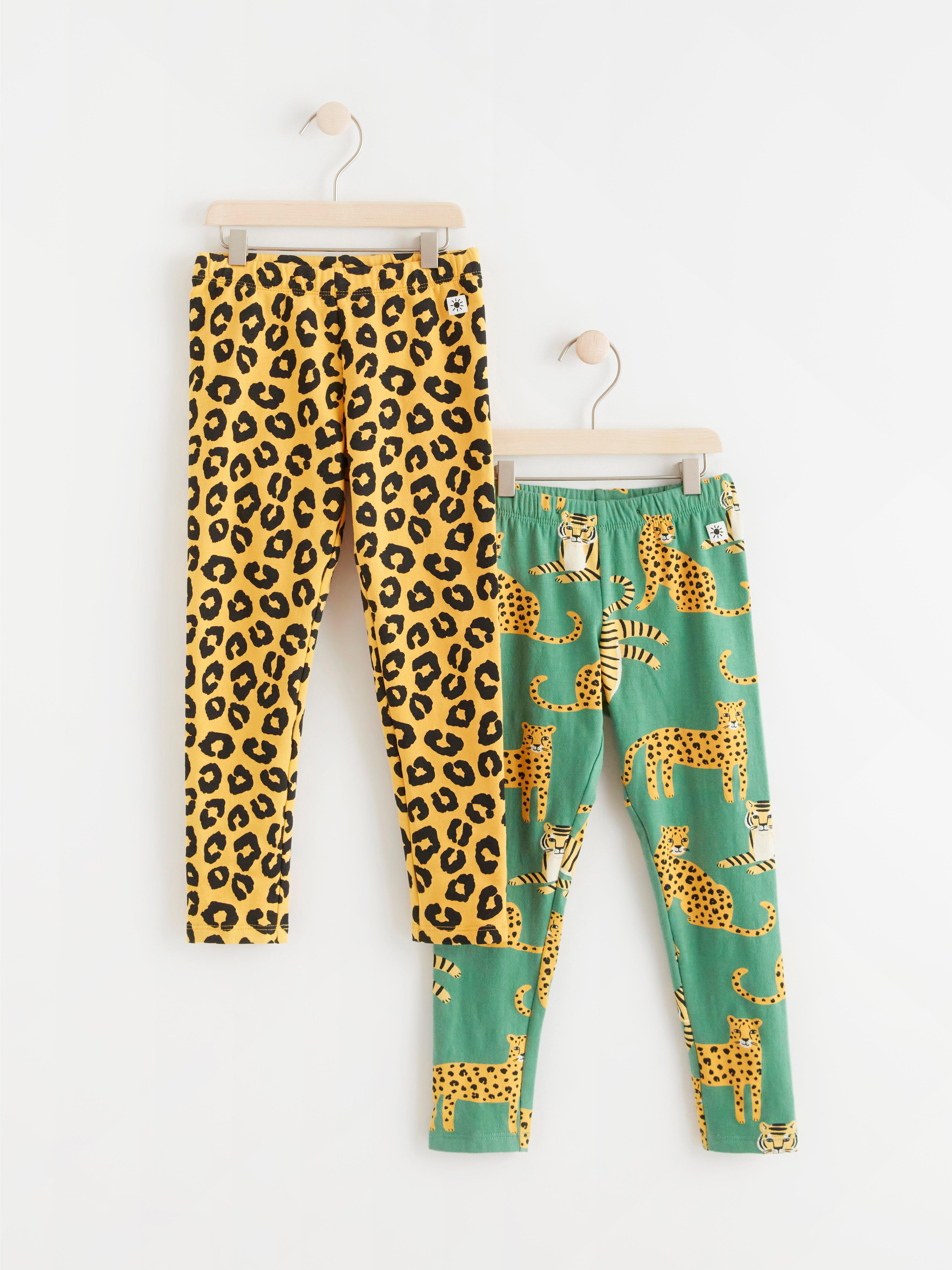 Leggings - Barn - Grønn