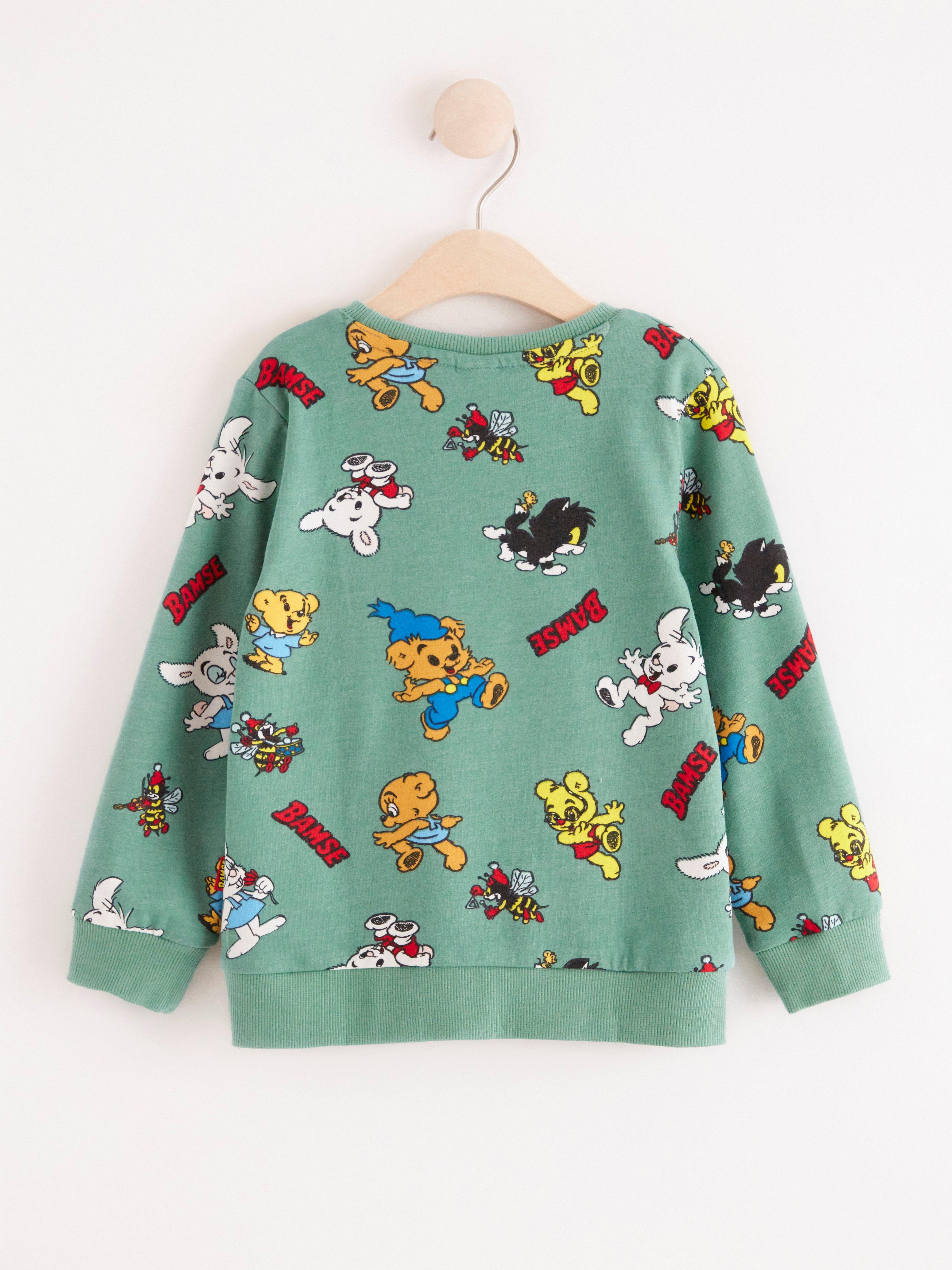 Sweatshirt - Barn - Turkos