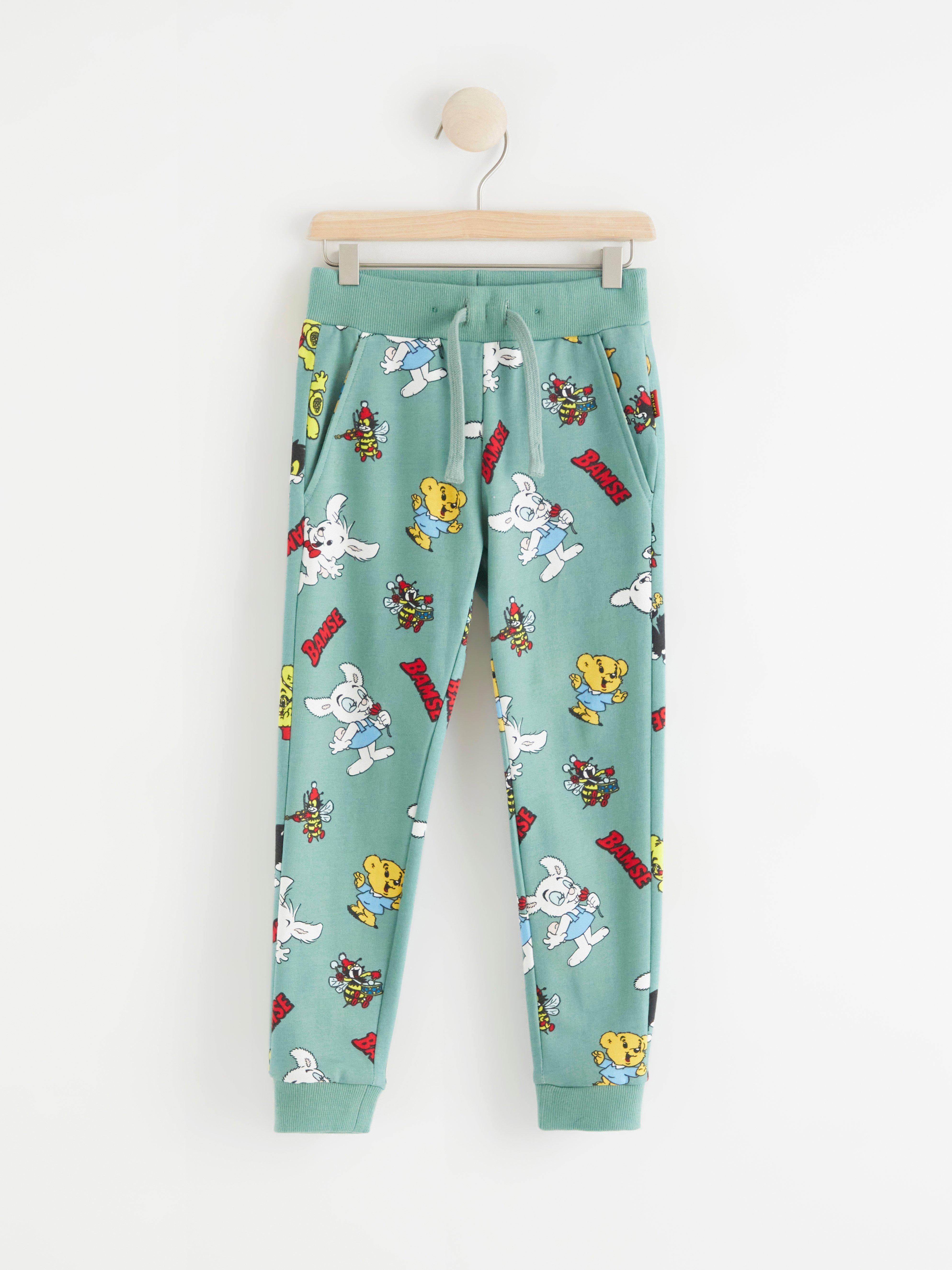 Sweatpants - Barn - Turkos