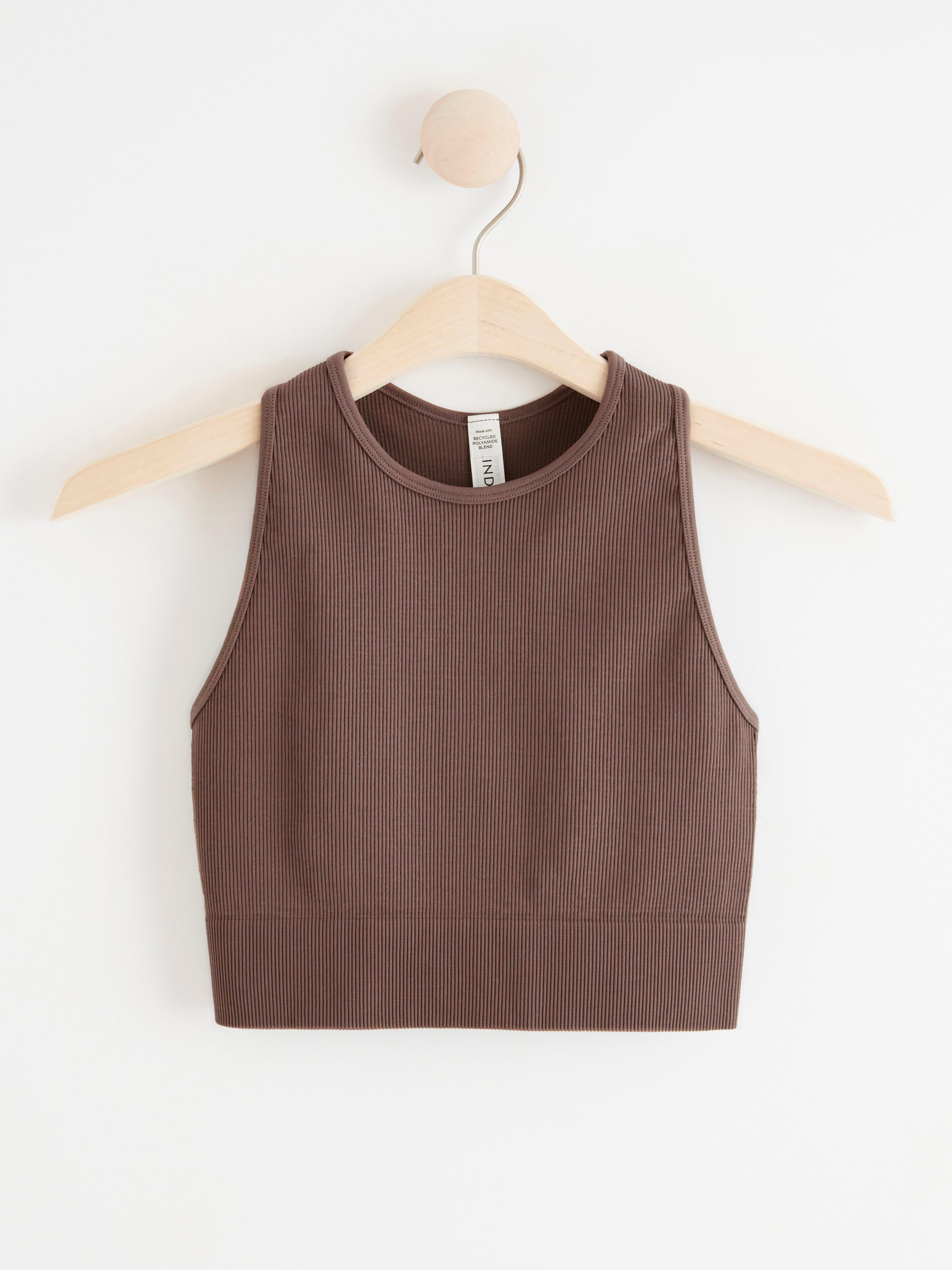 Singlet - Lingerie - Brown